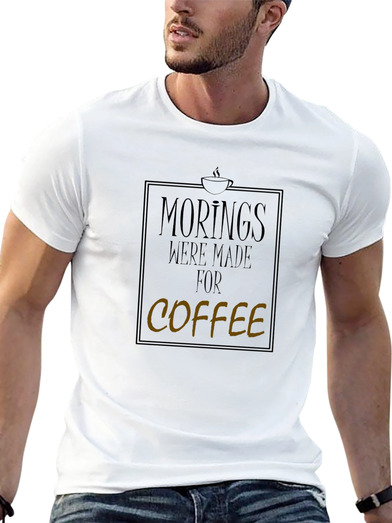 Mornings Were Made For Coffee Graphic Tee