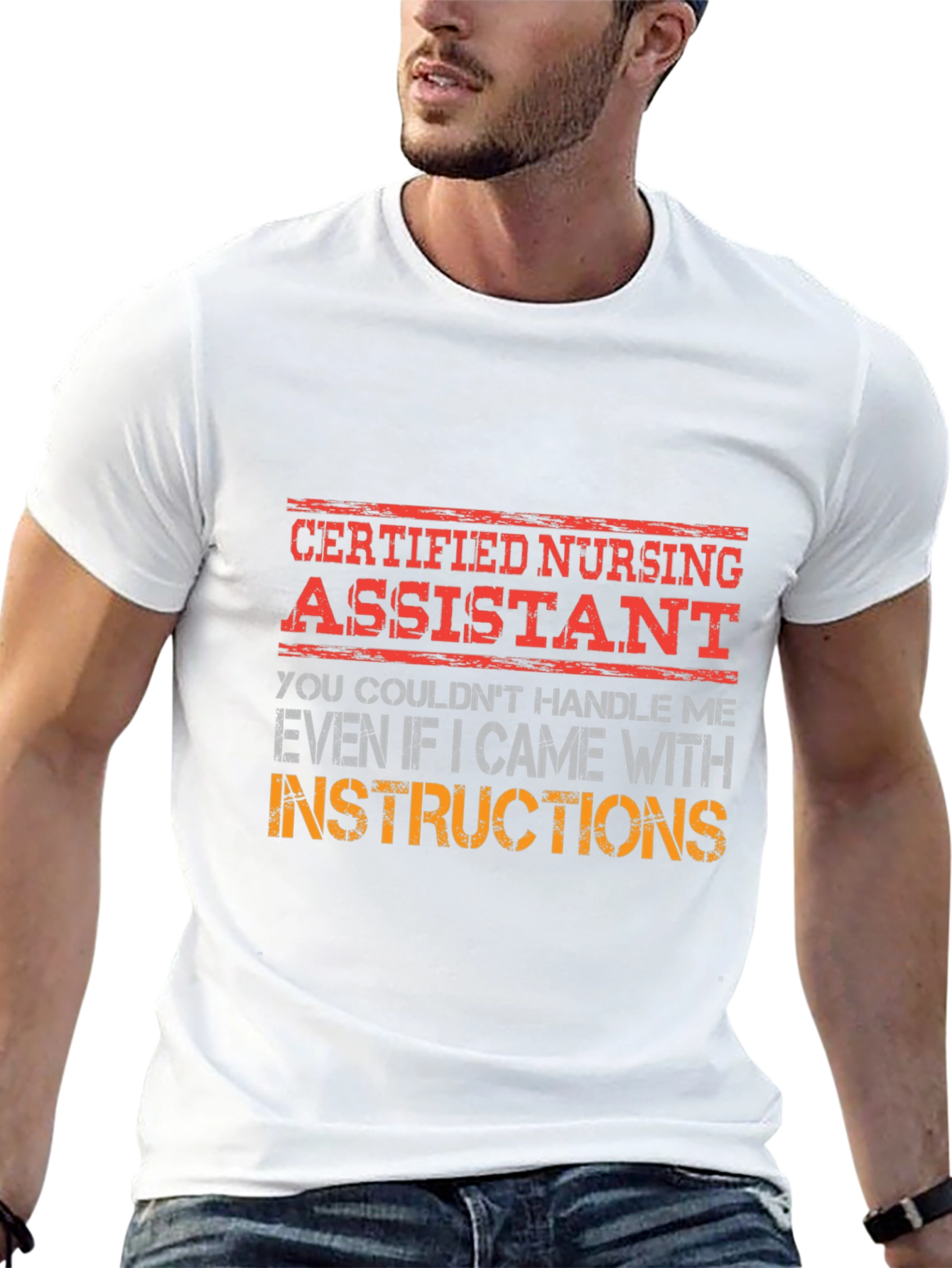 Certified Nursing Assistant T-Shirt Funny