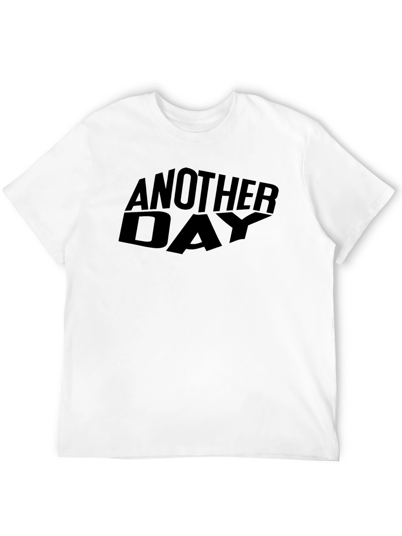 Another Day Graphic Tee - Black Casual Shirt