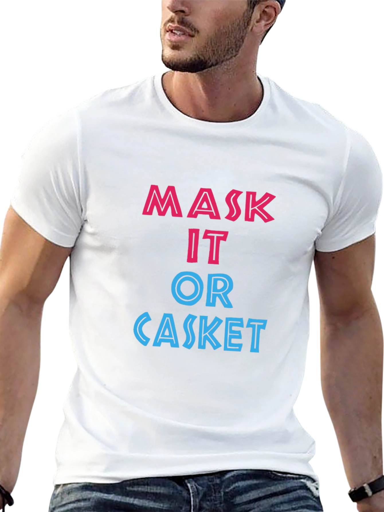 Mask It Or Casket Tee