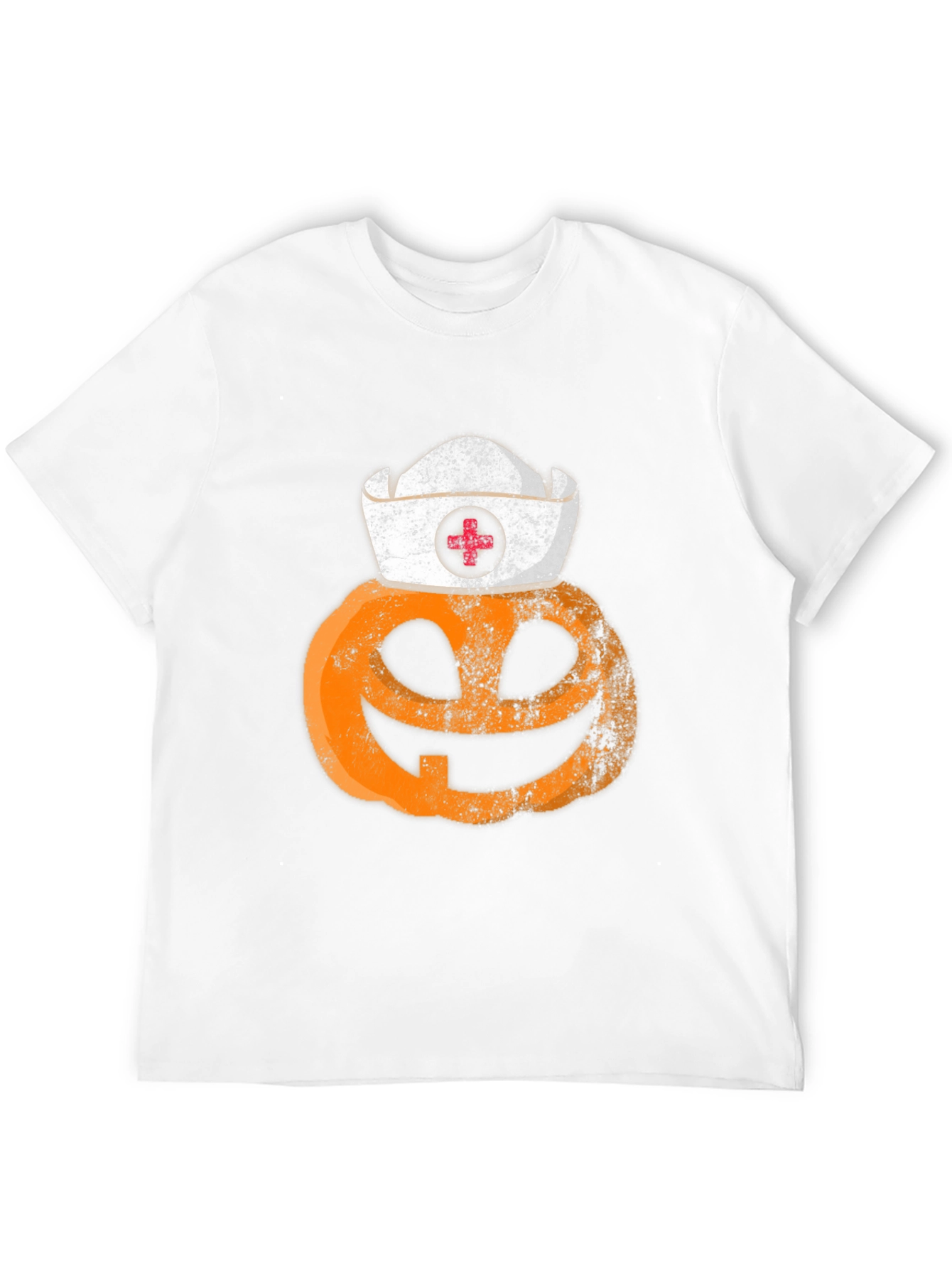 Halloween Nurse Pumpkin T-Shirt