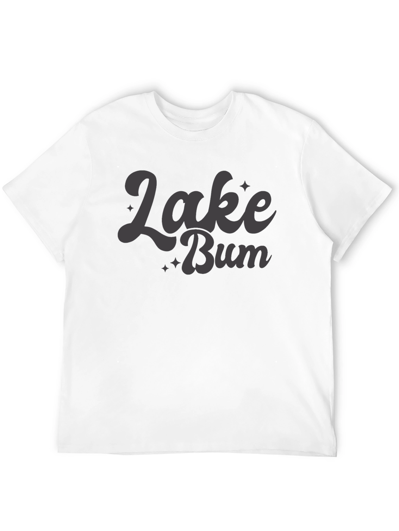 Lake Bum Graphic Tee - Relaxed Fit Cotton T-Shirt