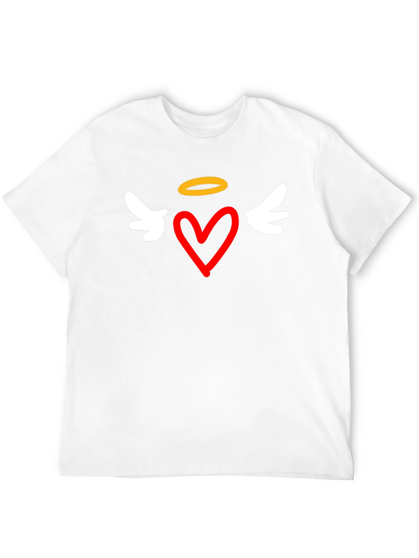 Heart Angel T-Shirt - Stylish Graphic Tee