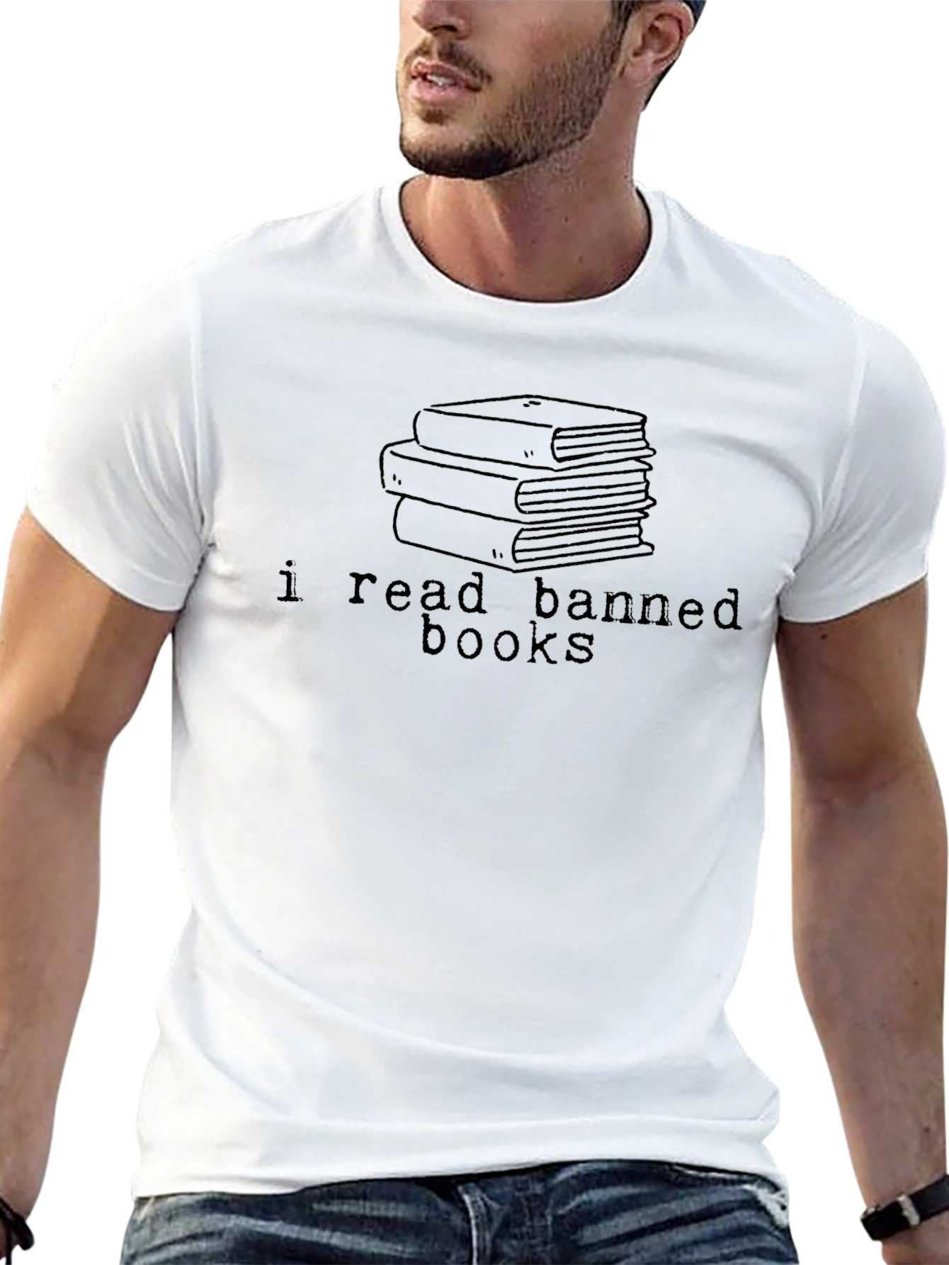 I Read Banned Books T-Shirt - Black