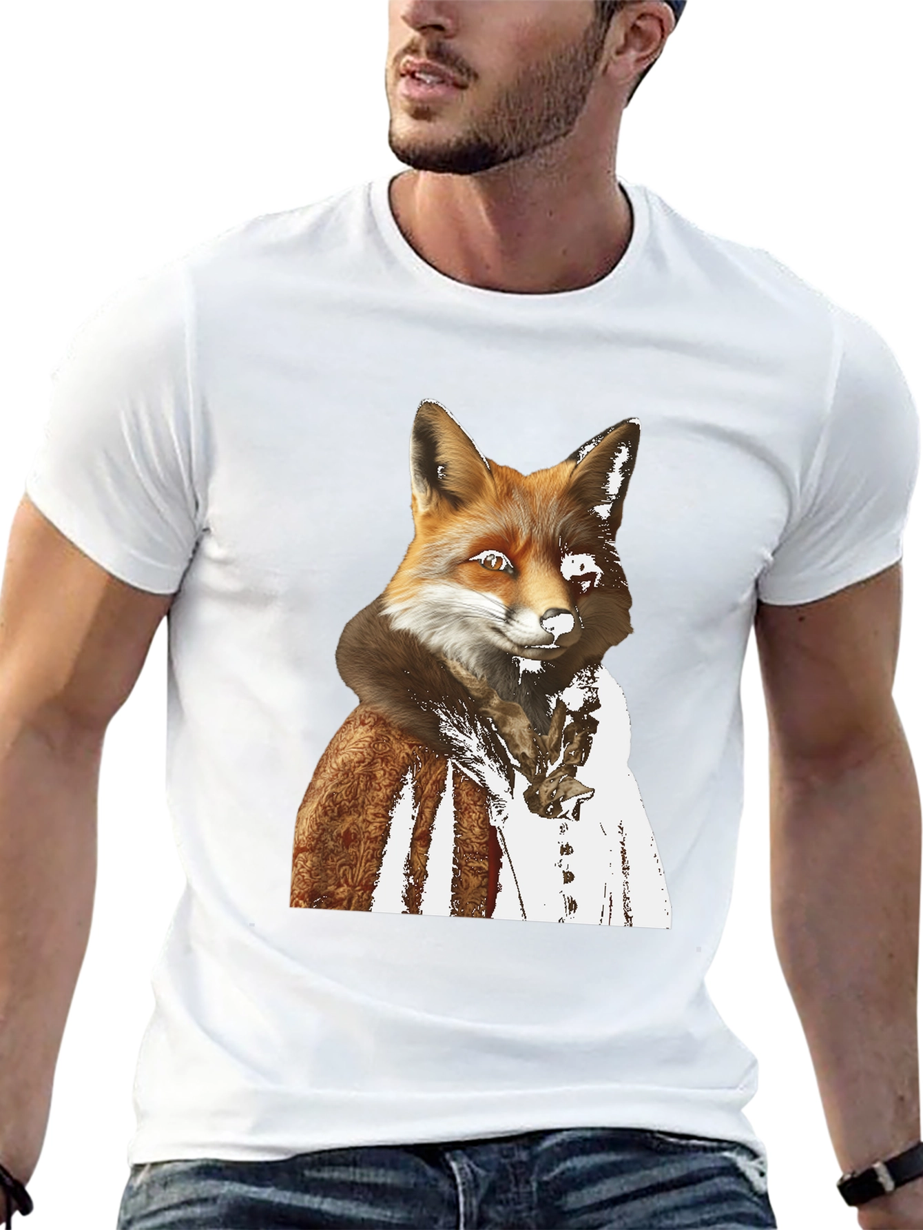 Fox Gentleman Graphic T-Shirt