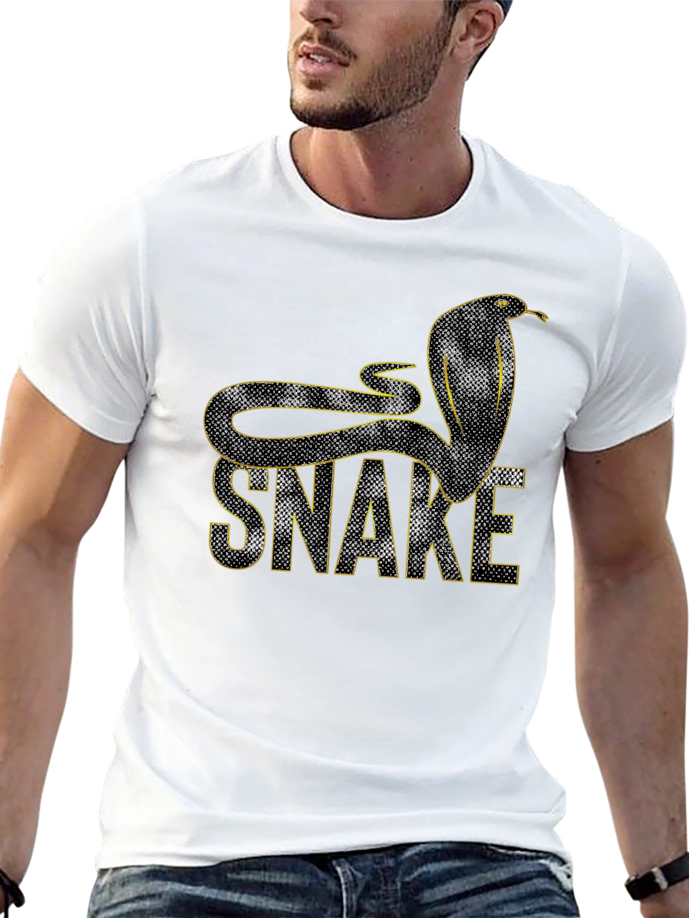 Snake Graphic Tee - Cobra T-Shirt