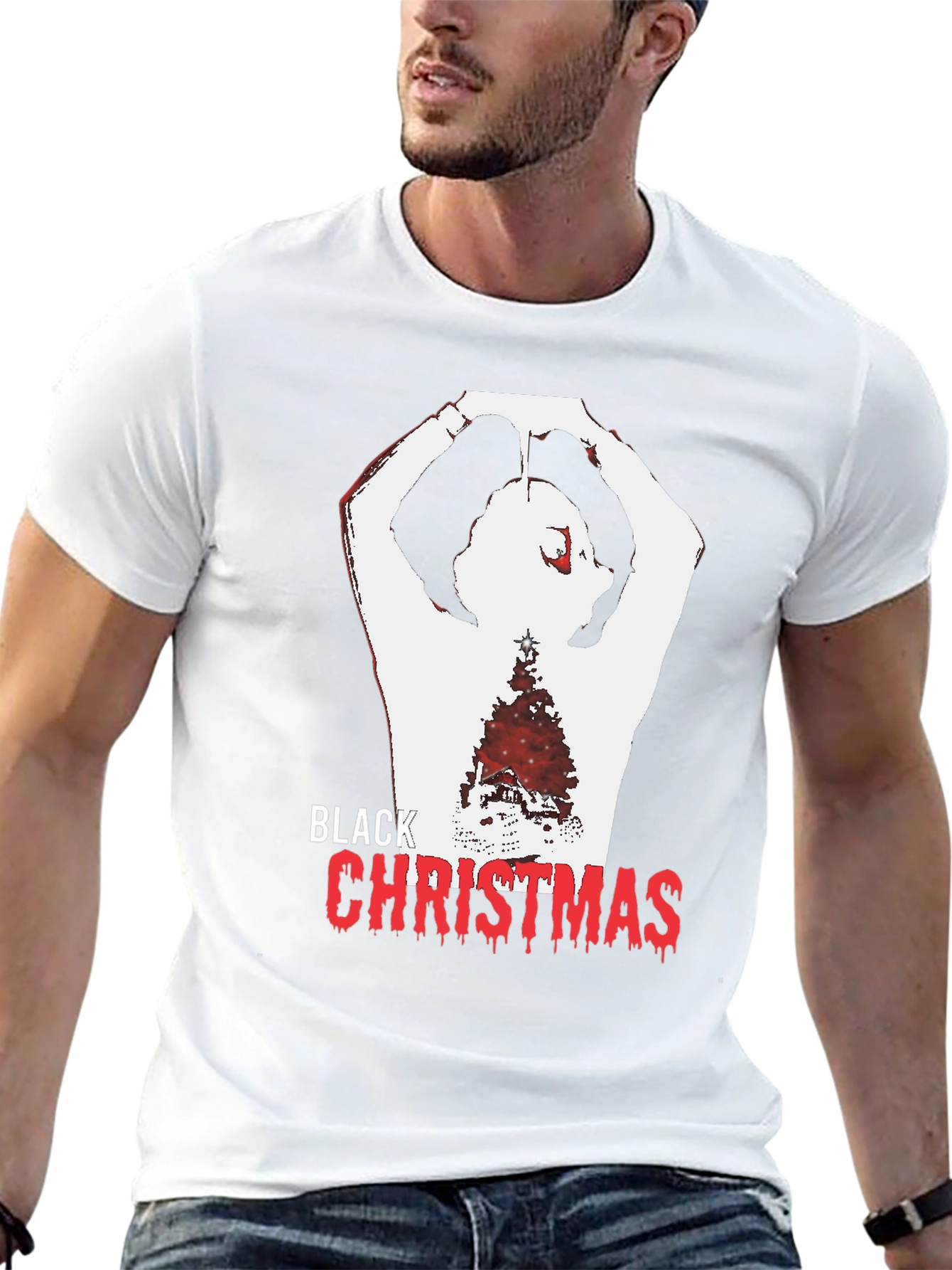 Black Christmas Graphic T-Shirt