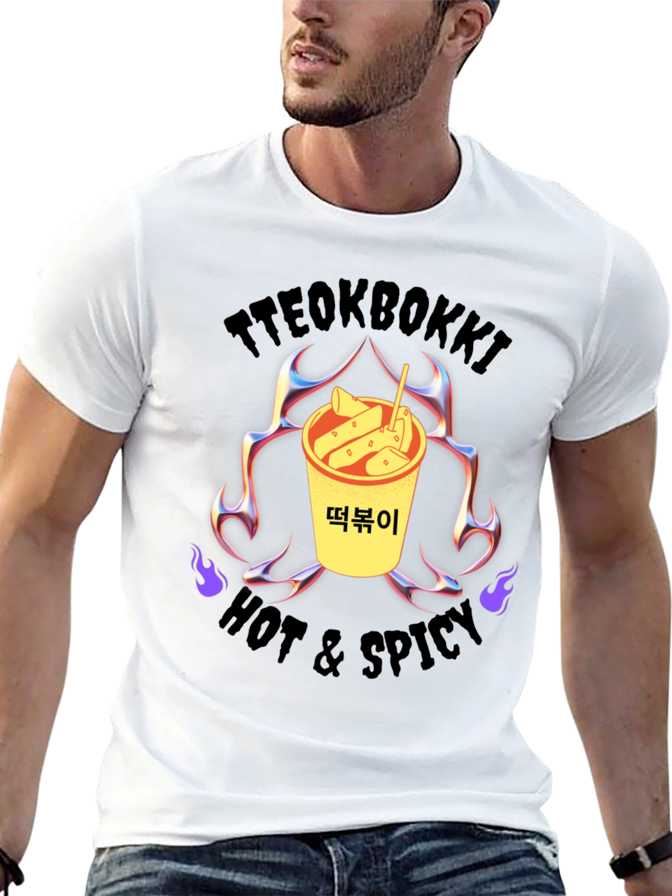 Tteokbokki Hot & Spicy Graphic Tee