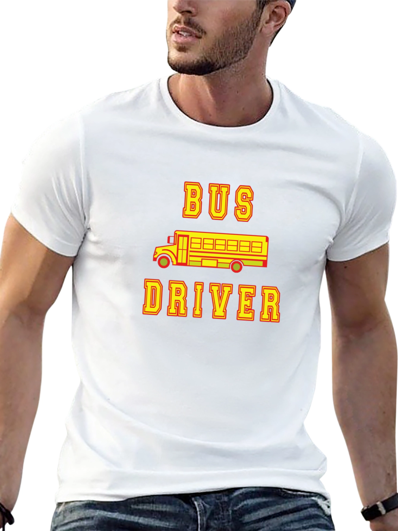 Bus Driver Graphic Tee - Classic Style