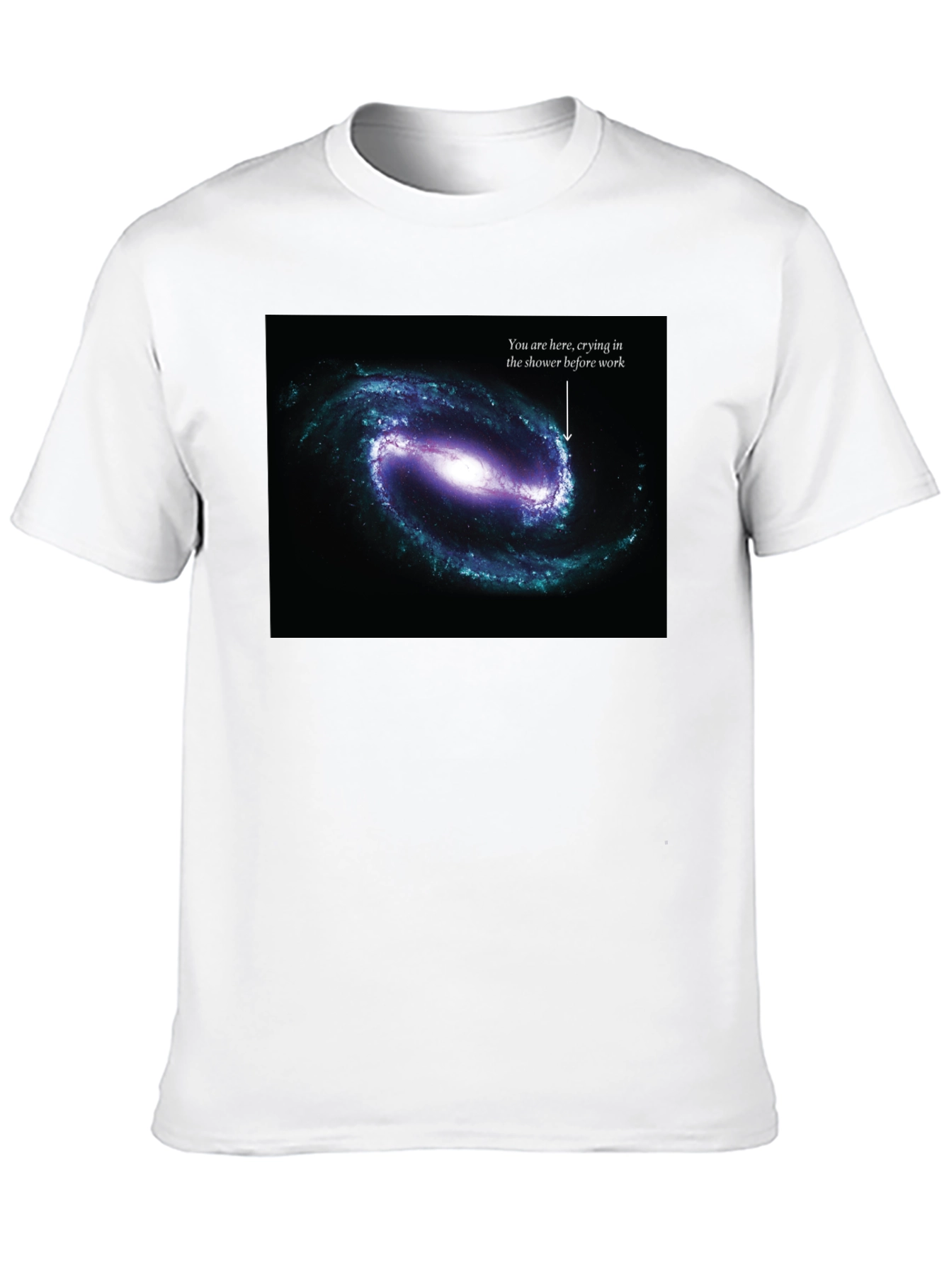 Galaxy Humor Tee - You Are Here