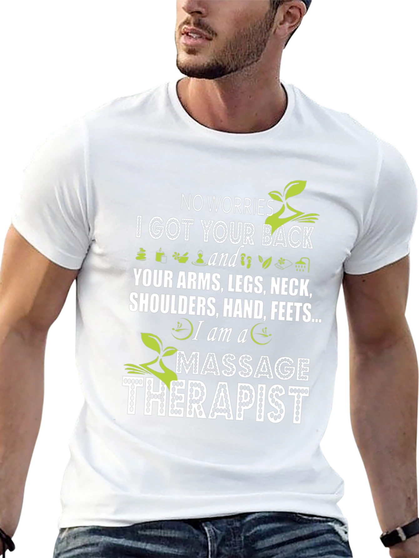 Massage Therapist Black T-Shirt