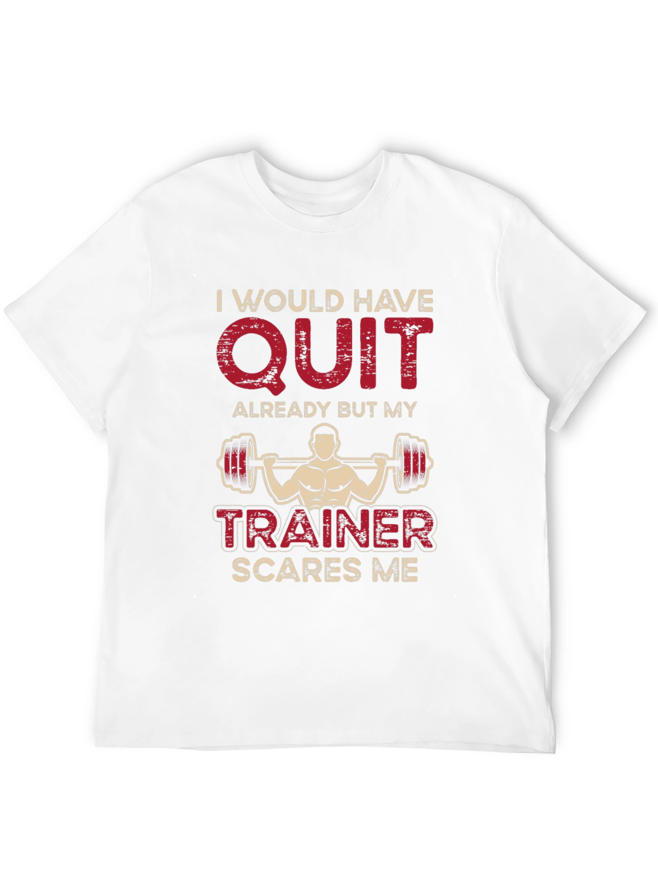 Funny Workout Trainer Scare T-Shirt