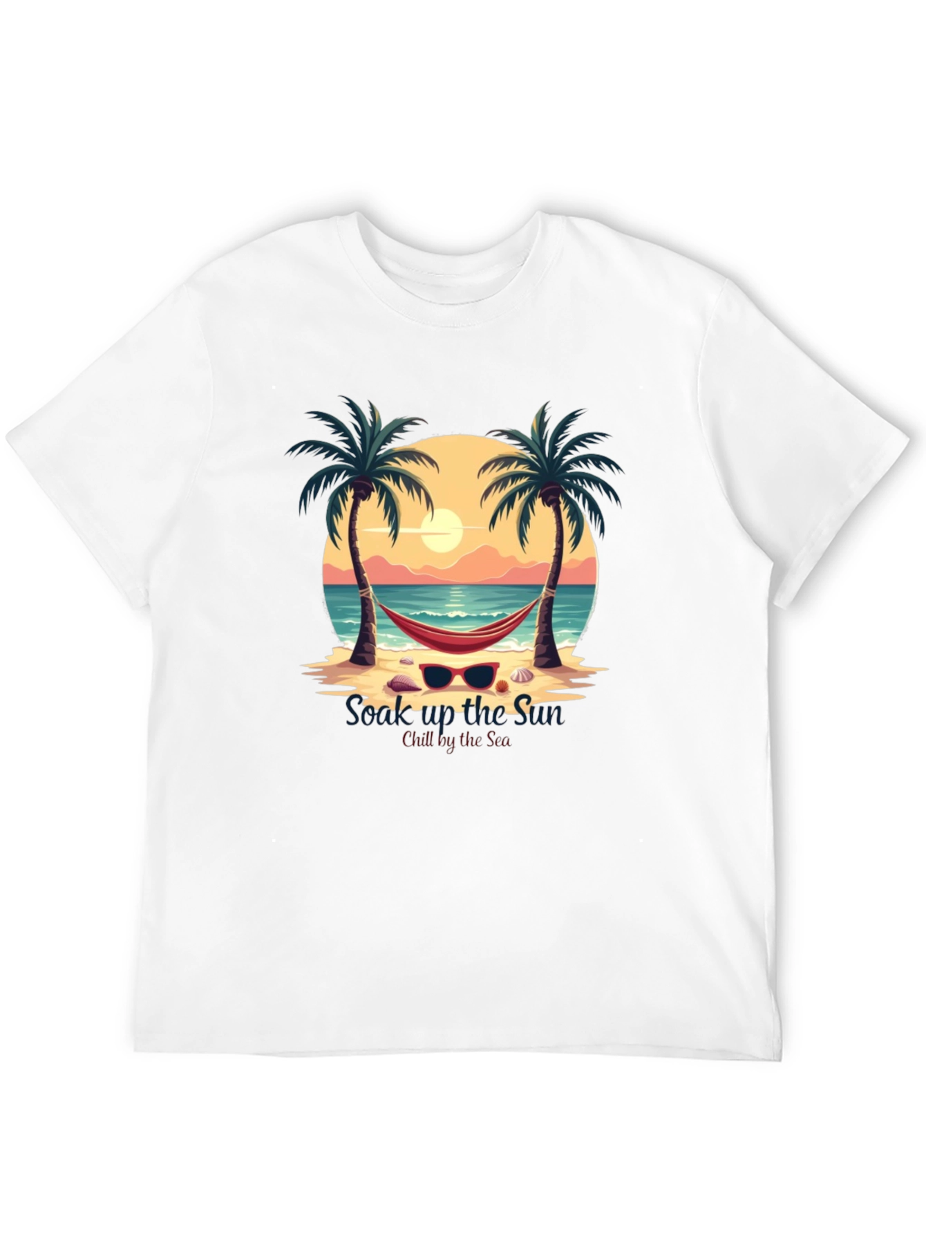 Soak Up The Sun Beach Graphic Tee