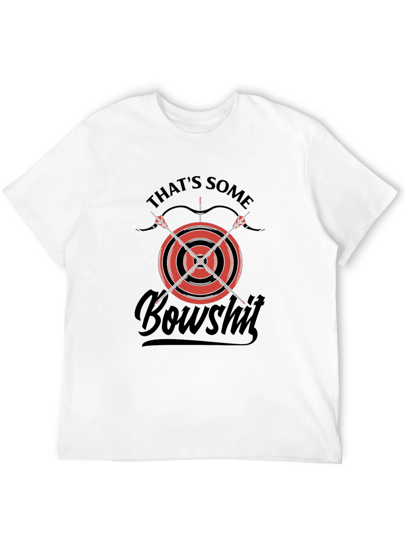 Thats Some Bowshit Graphic T-Shirt - Archery Humor