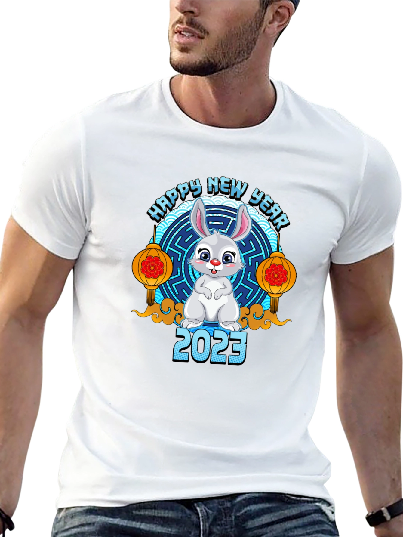 Happy New Year 2023 Rabbit T-Shirt