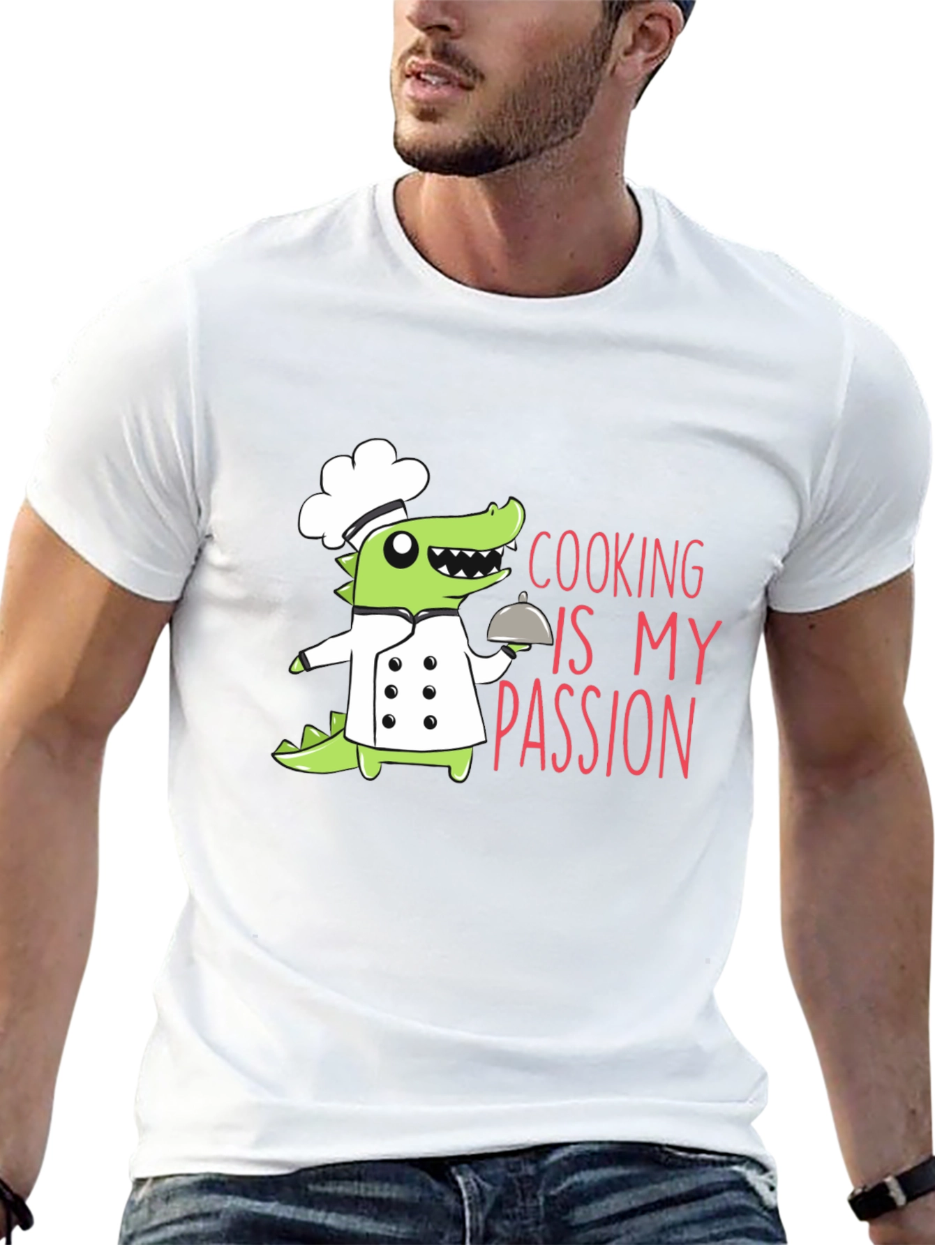 Funny Chef Alligator T-Shirt