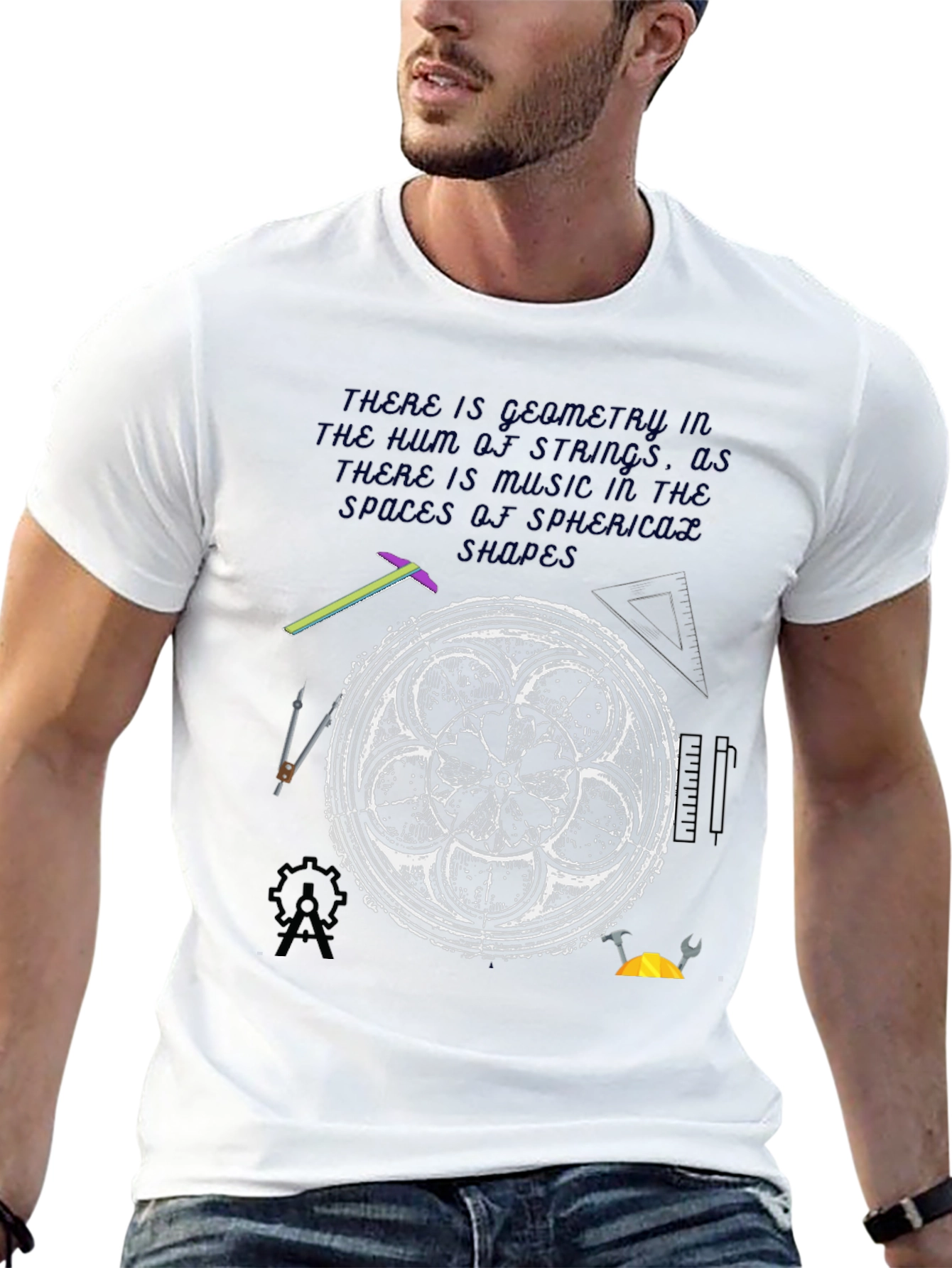 Geometric Harmony Tee
