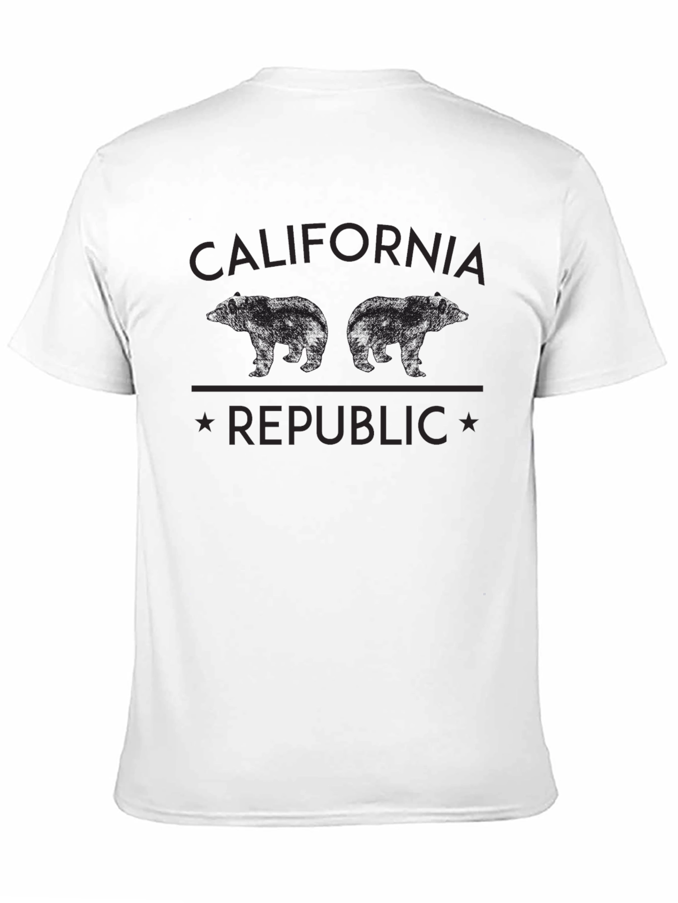 California Republic Graphic Print T-Shirt