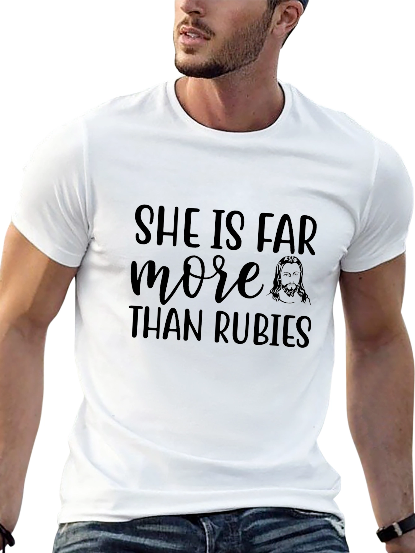 She Is Far More Than Rubies Christian T-Shirt