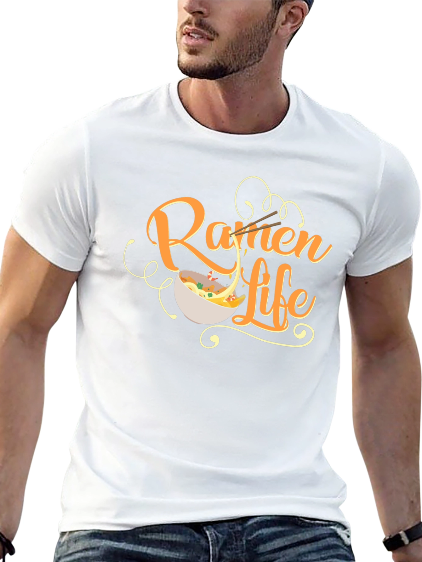 Ramen Life Graphic Tee - Casual Comfort