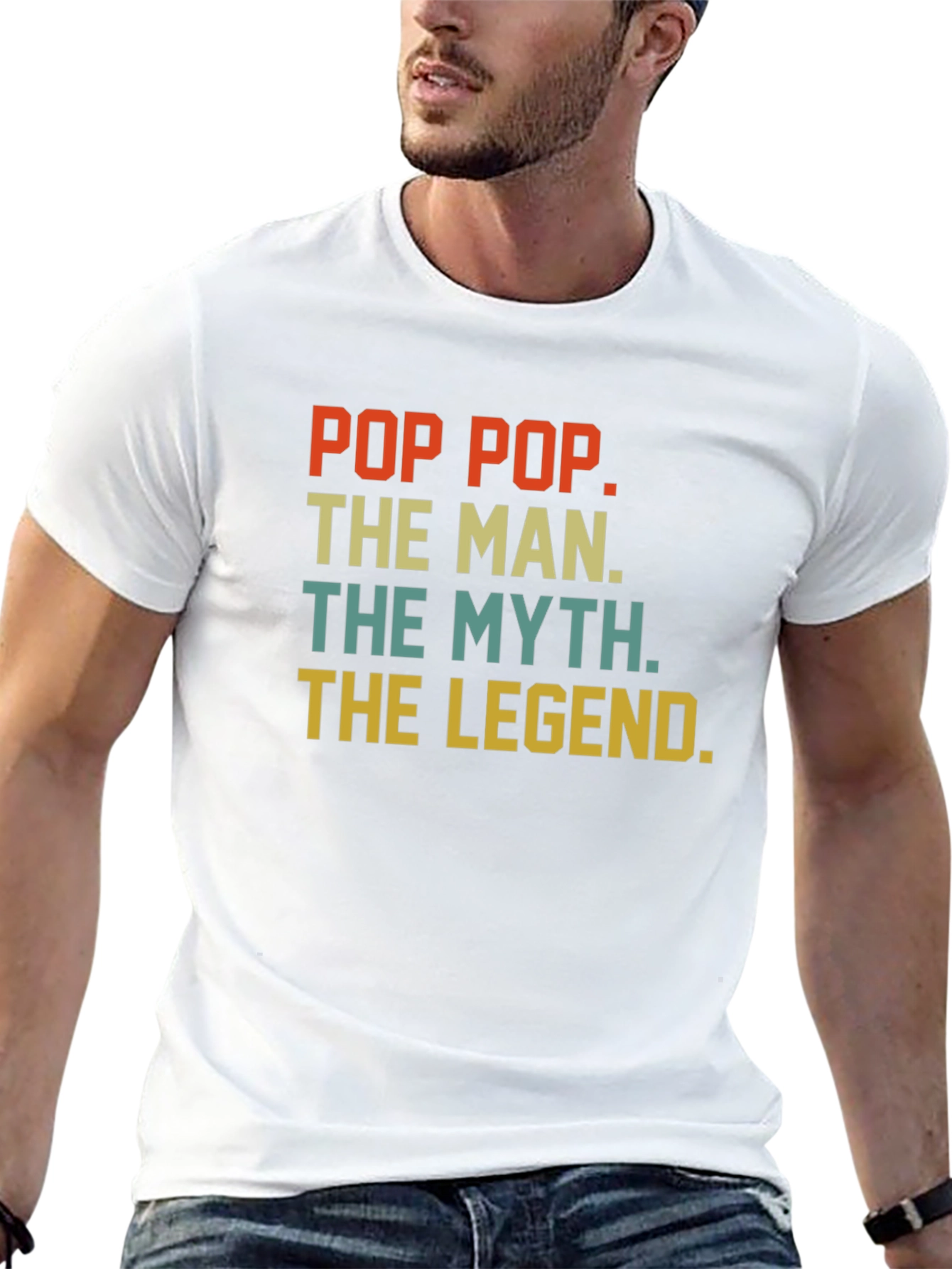 Pop Pop The Man Myth Legend T-Shirt