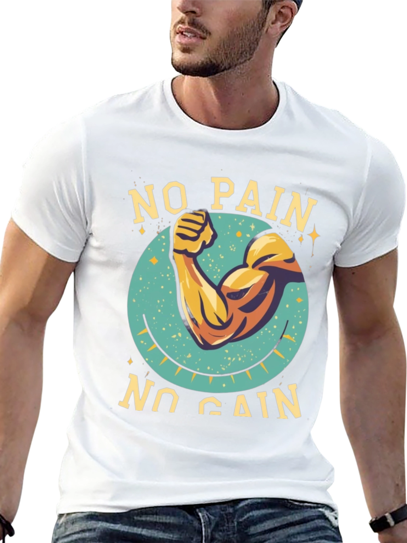 No Pain No Gain Workout T-Shirt