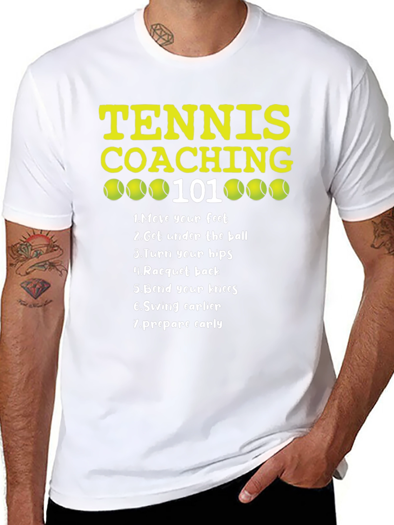 Tennis Coaching 101 T-Shirt