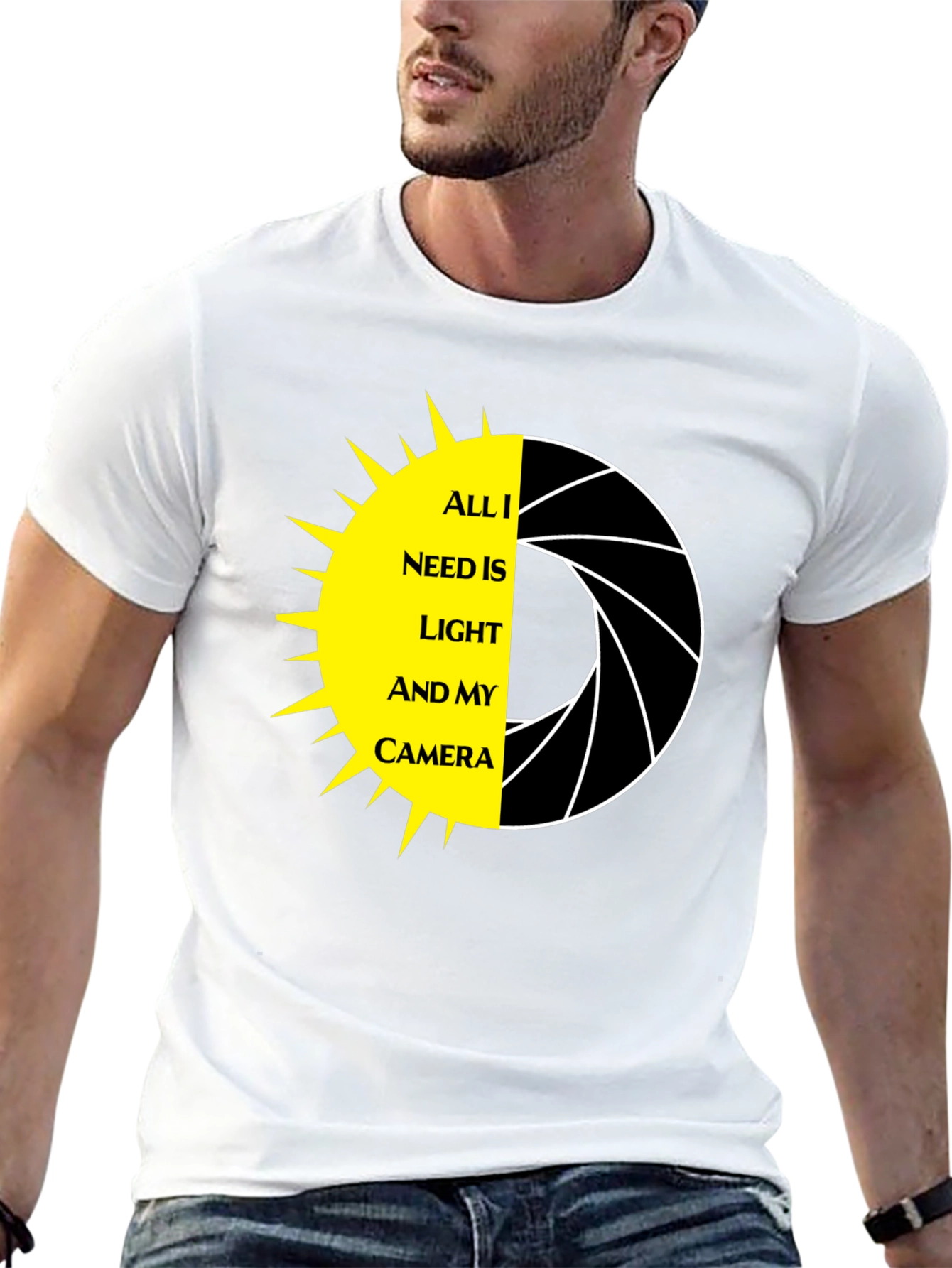 All I Need Is Light & My Camera T-Shirt