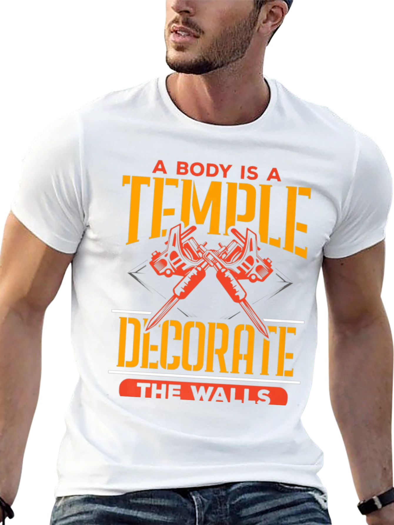 A Body Is A Temple Tattoo T-Shirt