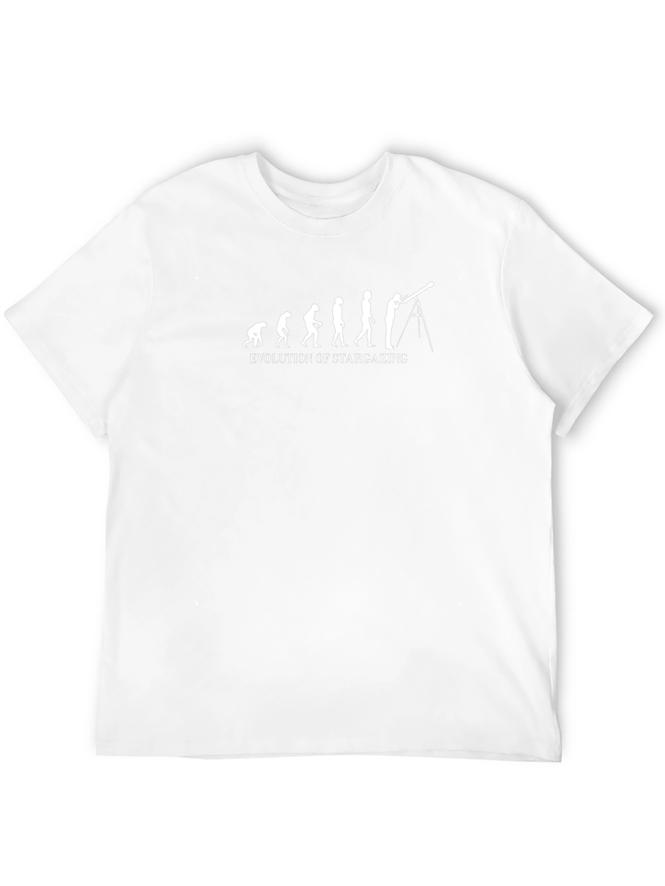 Evolution of Stargazing Graphic T-Shirt