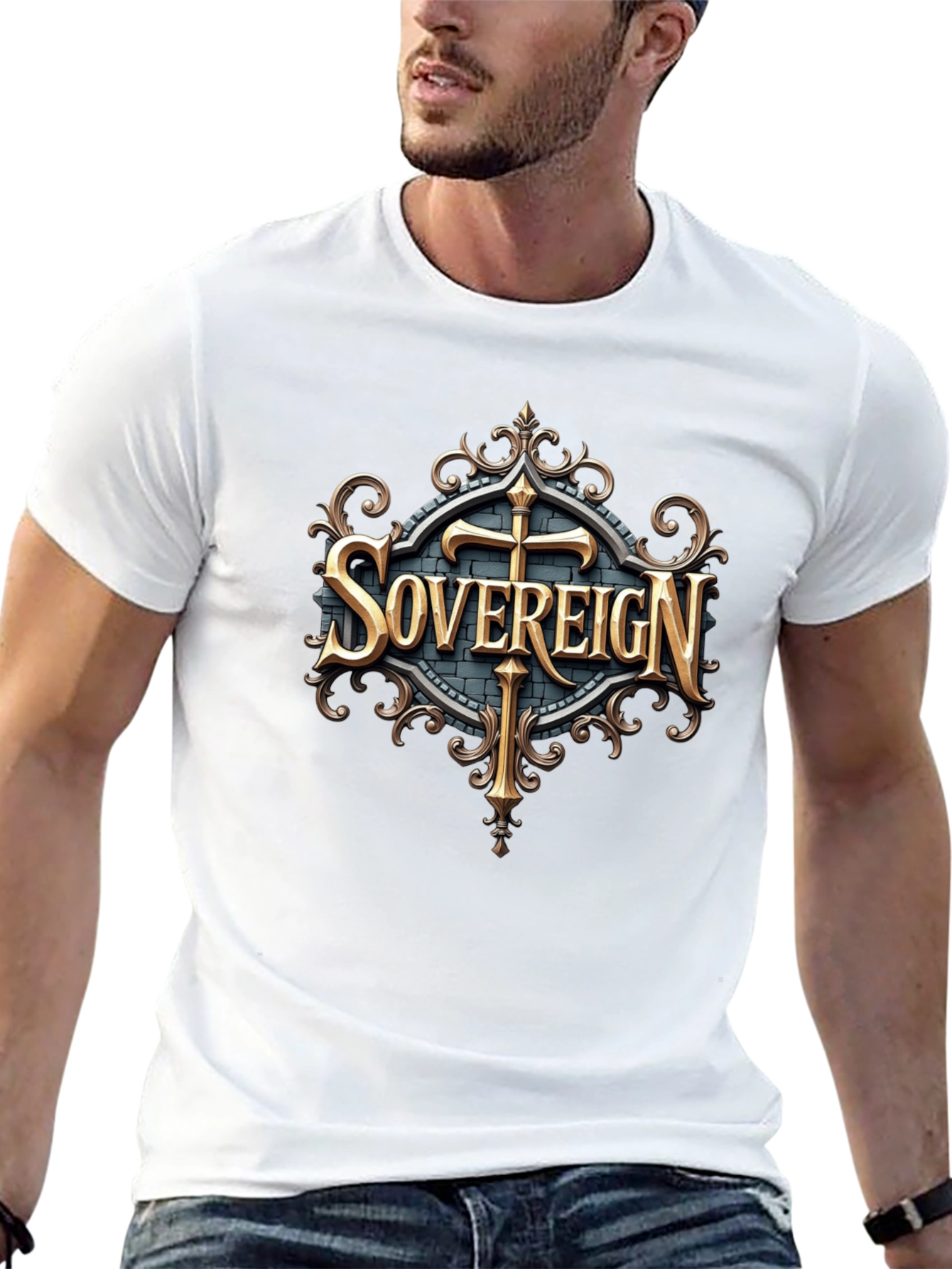 Sovereign Graphic Tee - Premium Quality Black T-Shirt