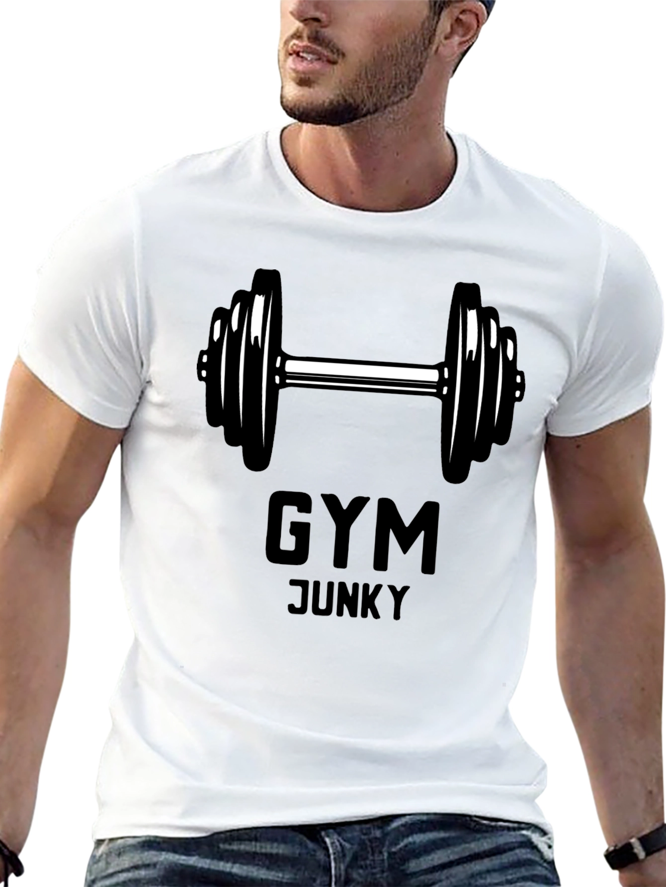 Gym Junky T-Shirt - Black