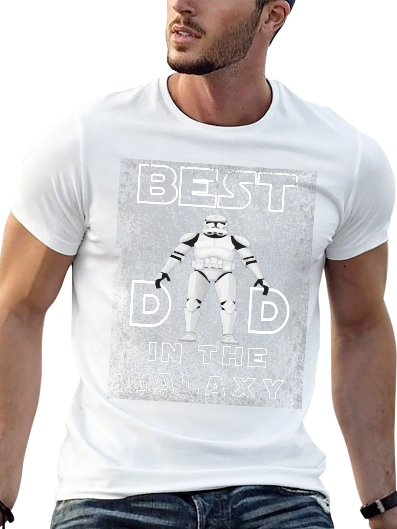 Best Dad in the Galaxy Star Wars T-Shirt