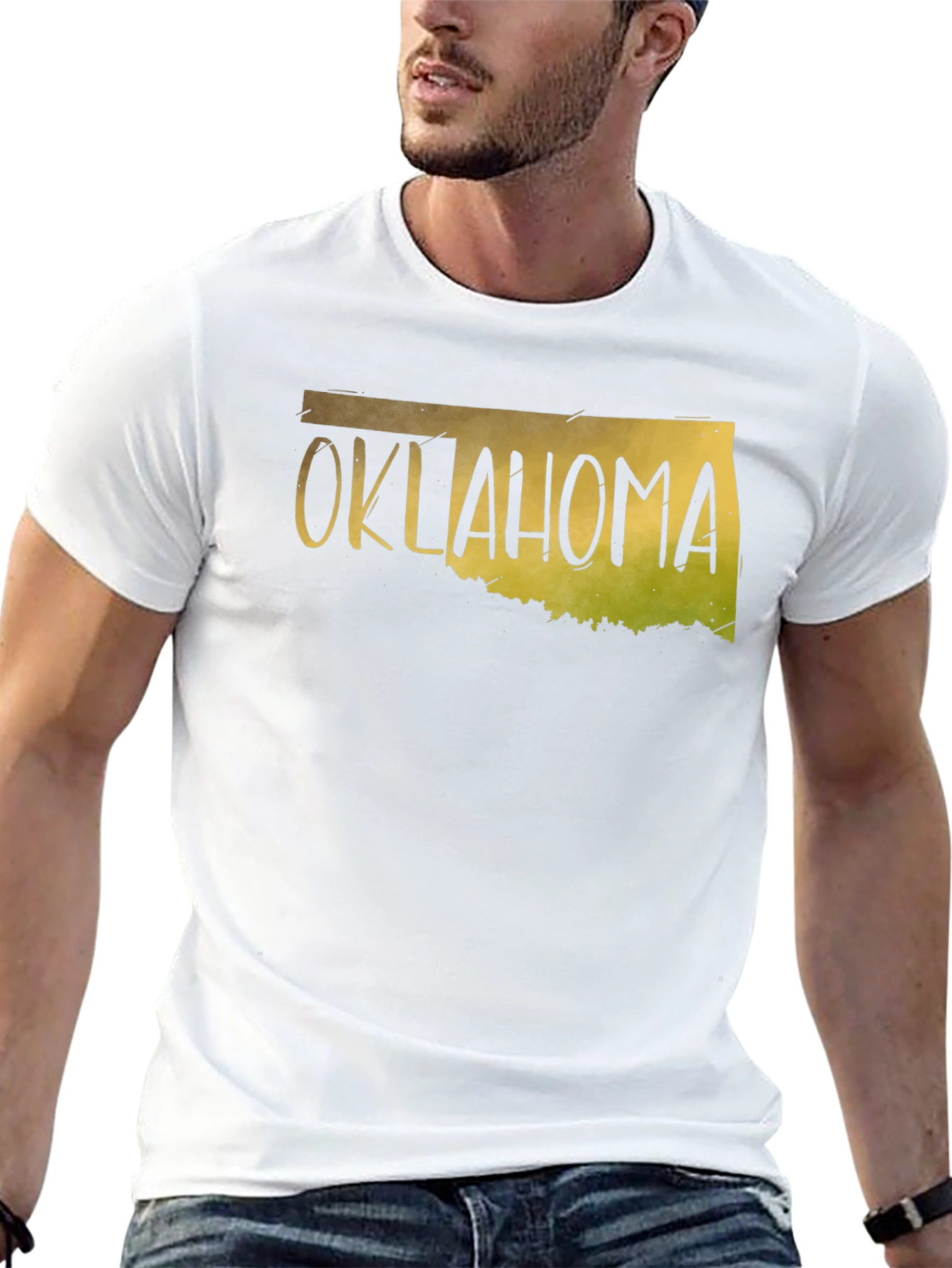 Oklahoma State Pride Graphic Tee - Black