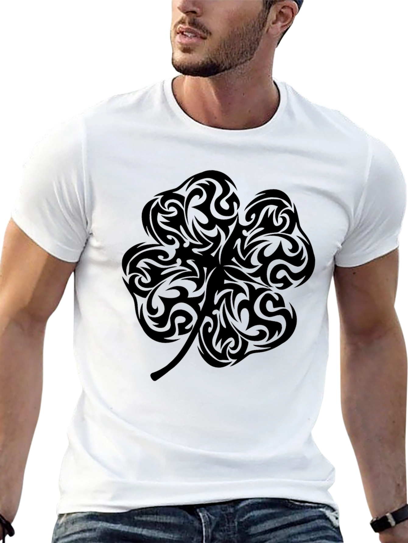 Tribal Shamrock T-Shirt - St. Patricks Day Style