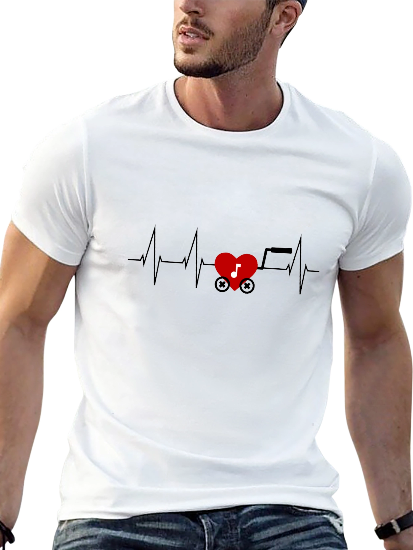 Heartbeat Music Lover T-Shirt