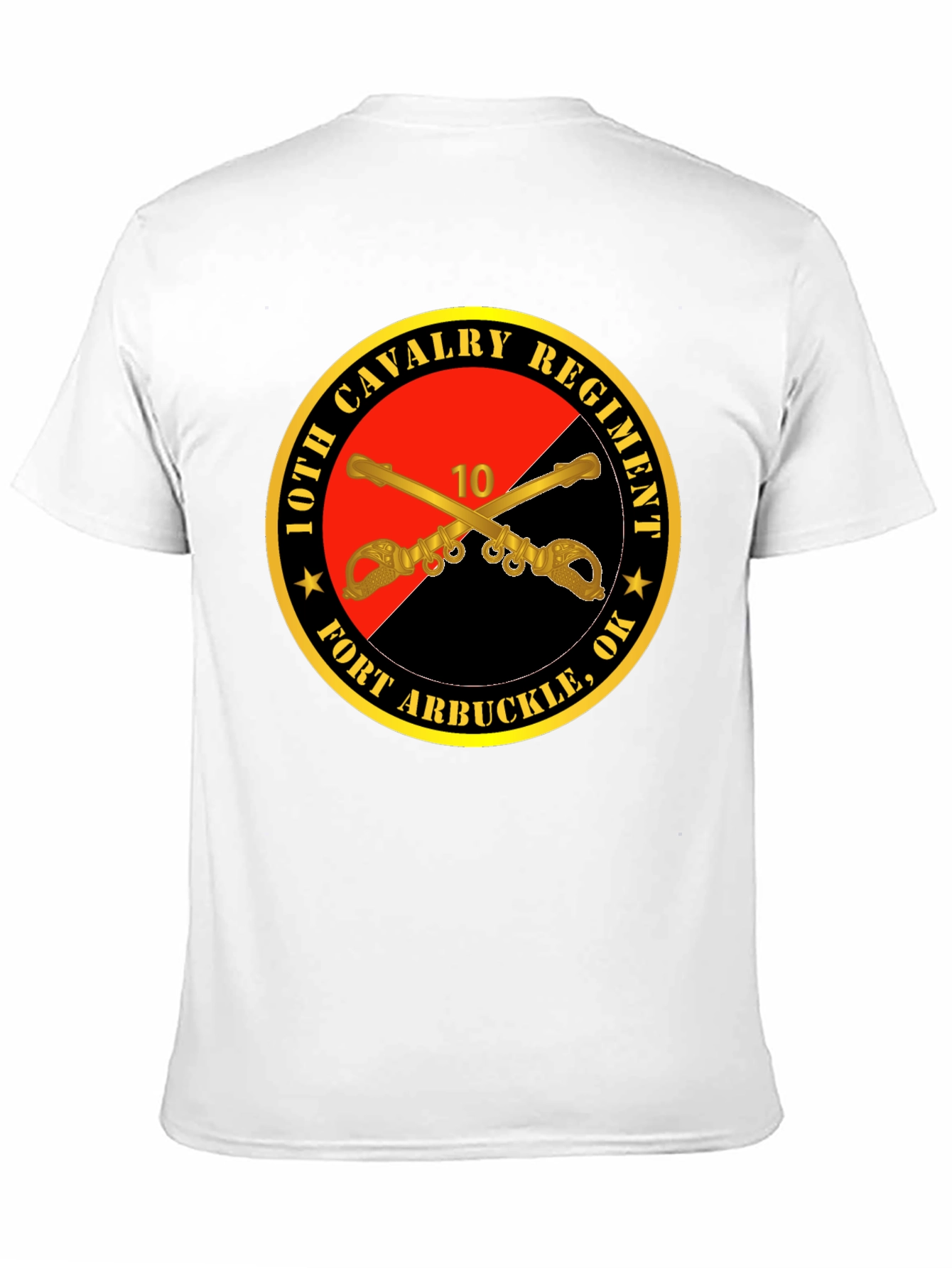 10th Cavalry Regiment T-Shirt - Fort Arbuckle OK