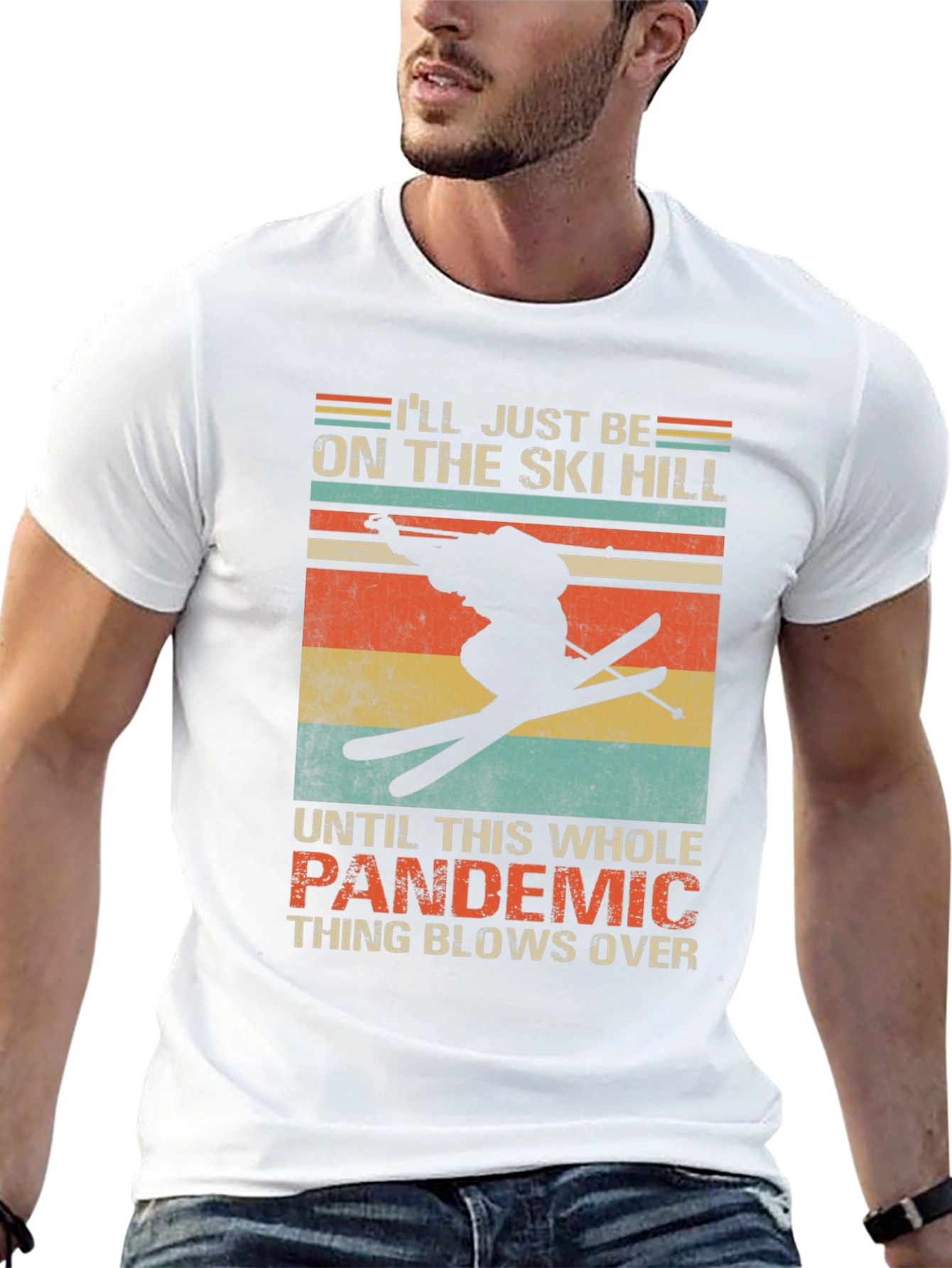 Ski Hill Pandemic T-Shirt