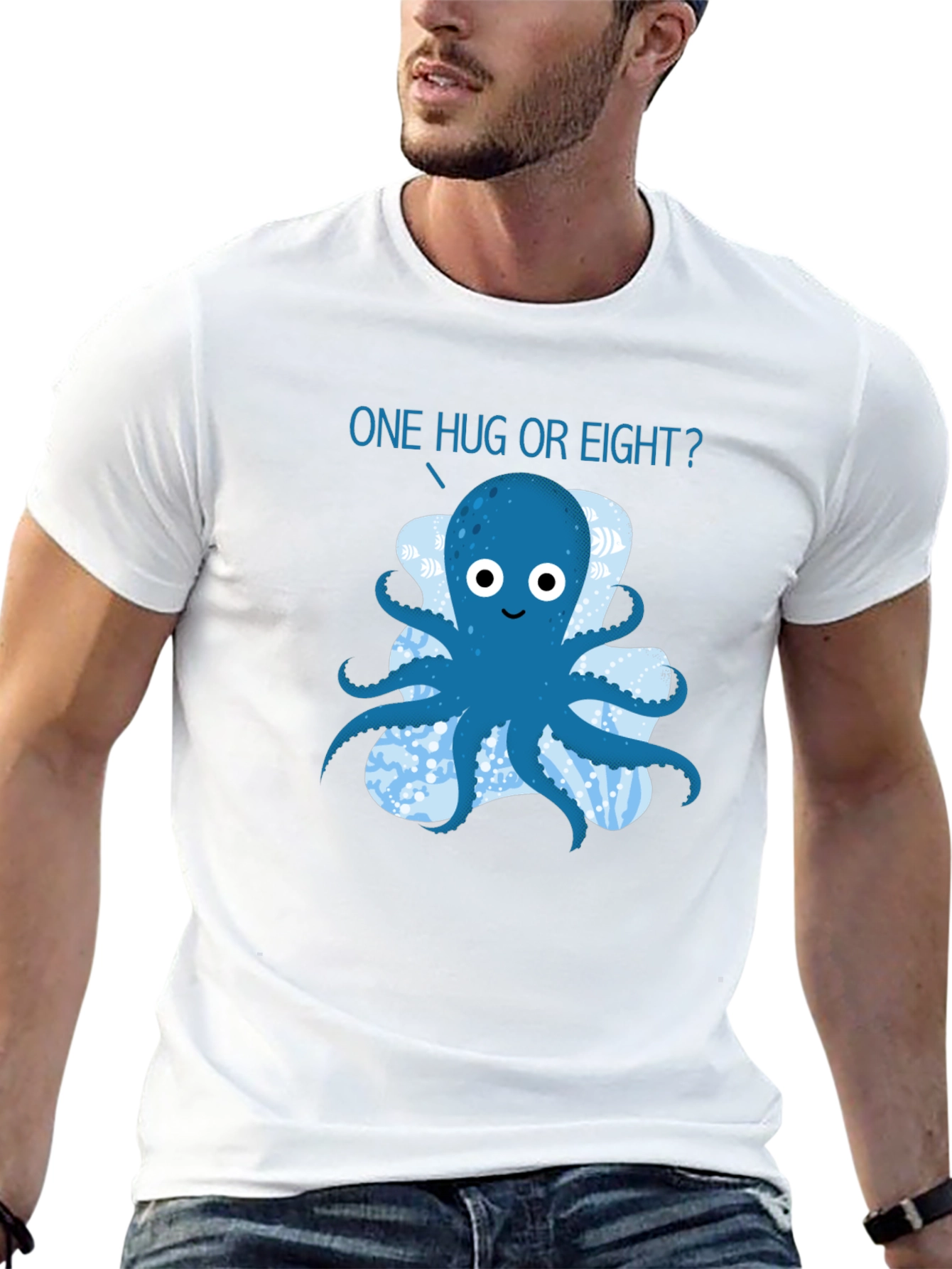 Octopus Hugs T-Shirt - One Hug or Eight?