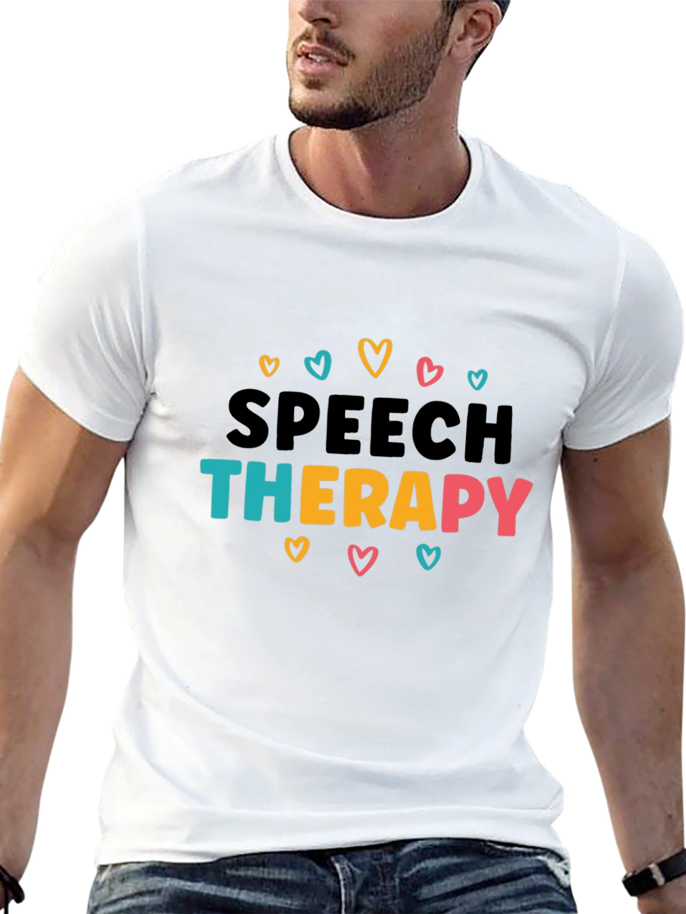 Speech Therapy Heart T-Shirt