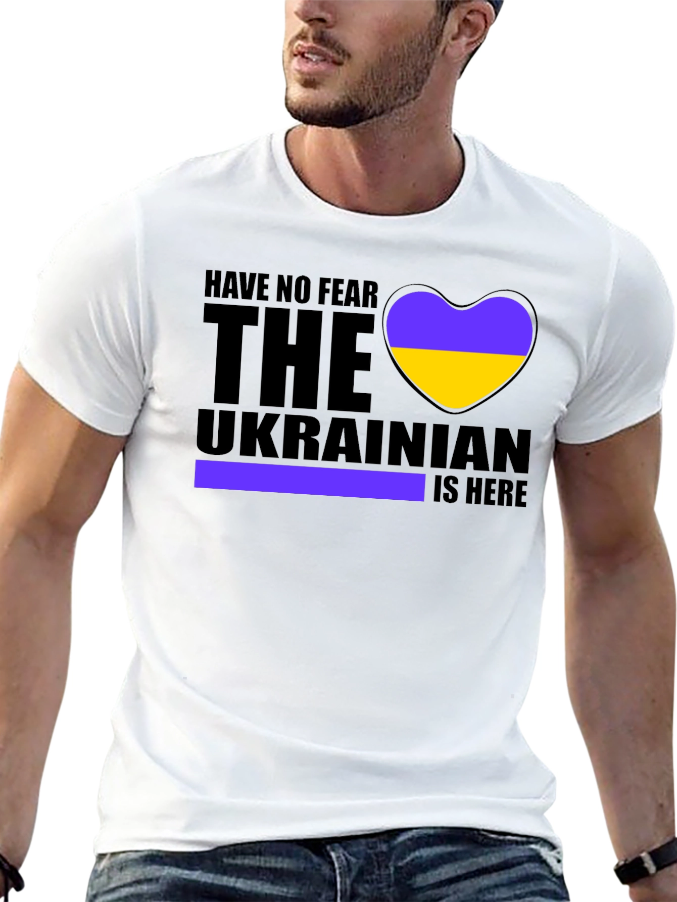 Ukrainian Pride Black T-Shirt