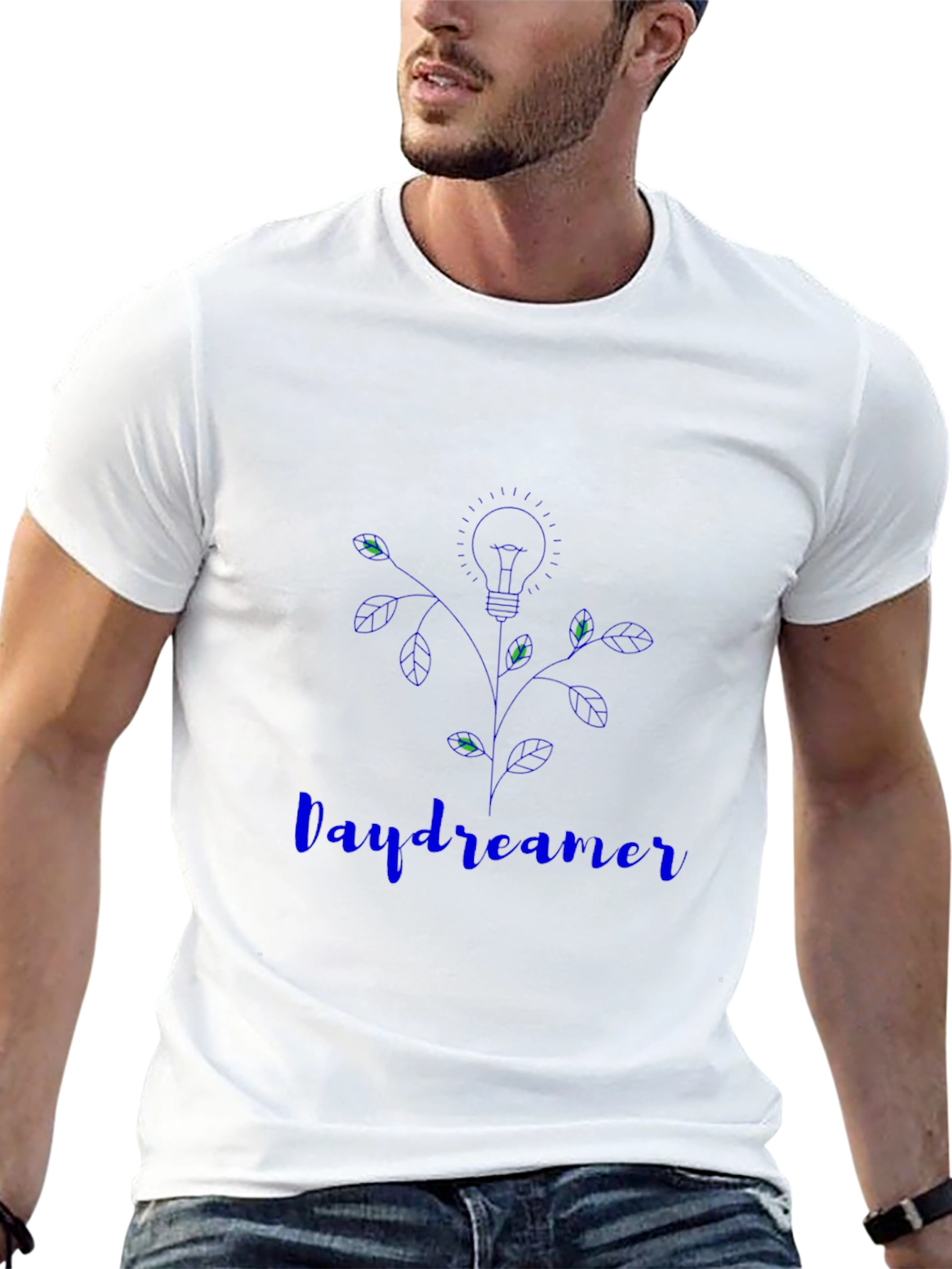 Daydreamer Graphic T-Shirt - Stylish Black Tee