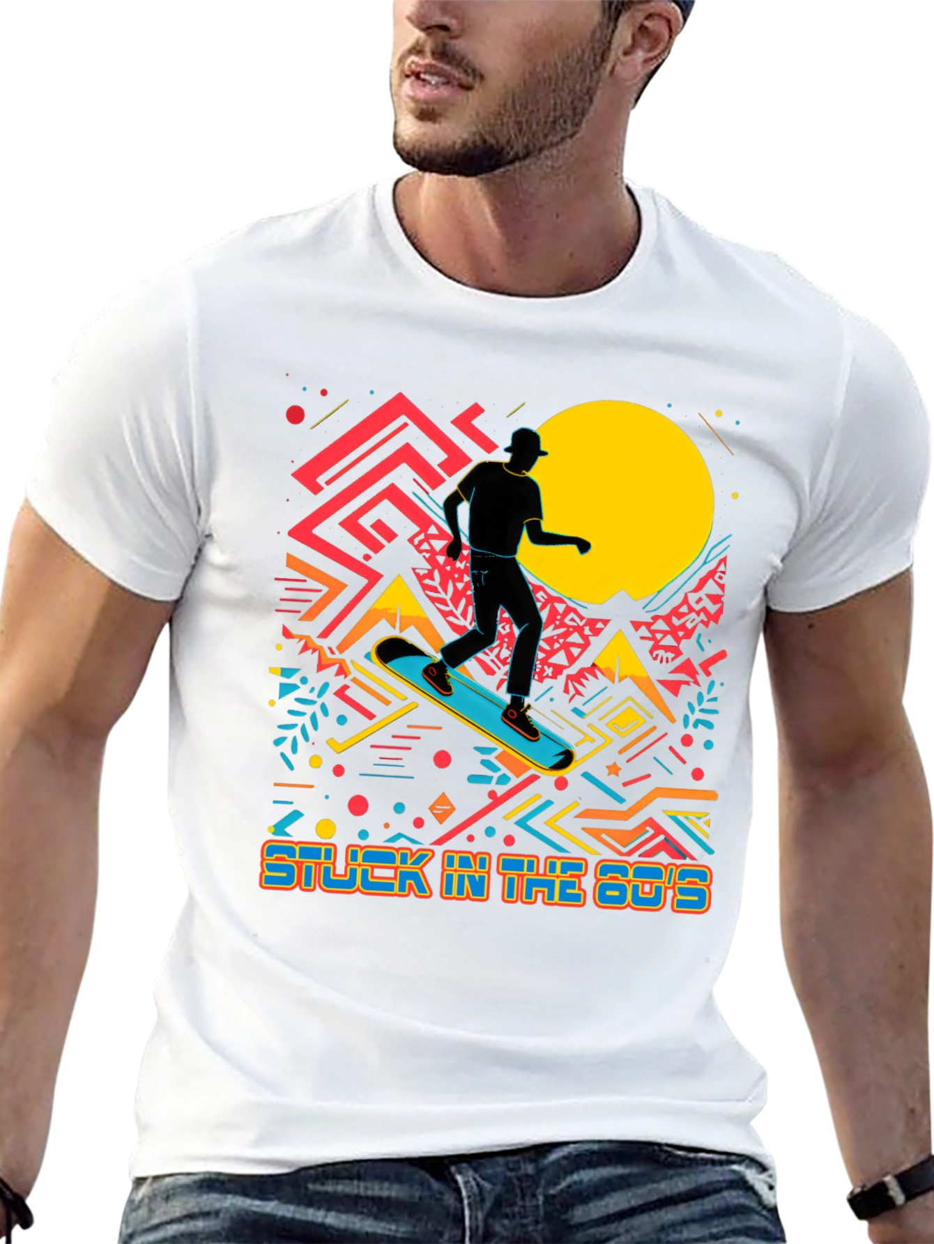 Stuck in the 80s Retro T-Shirt