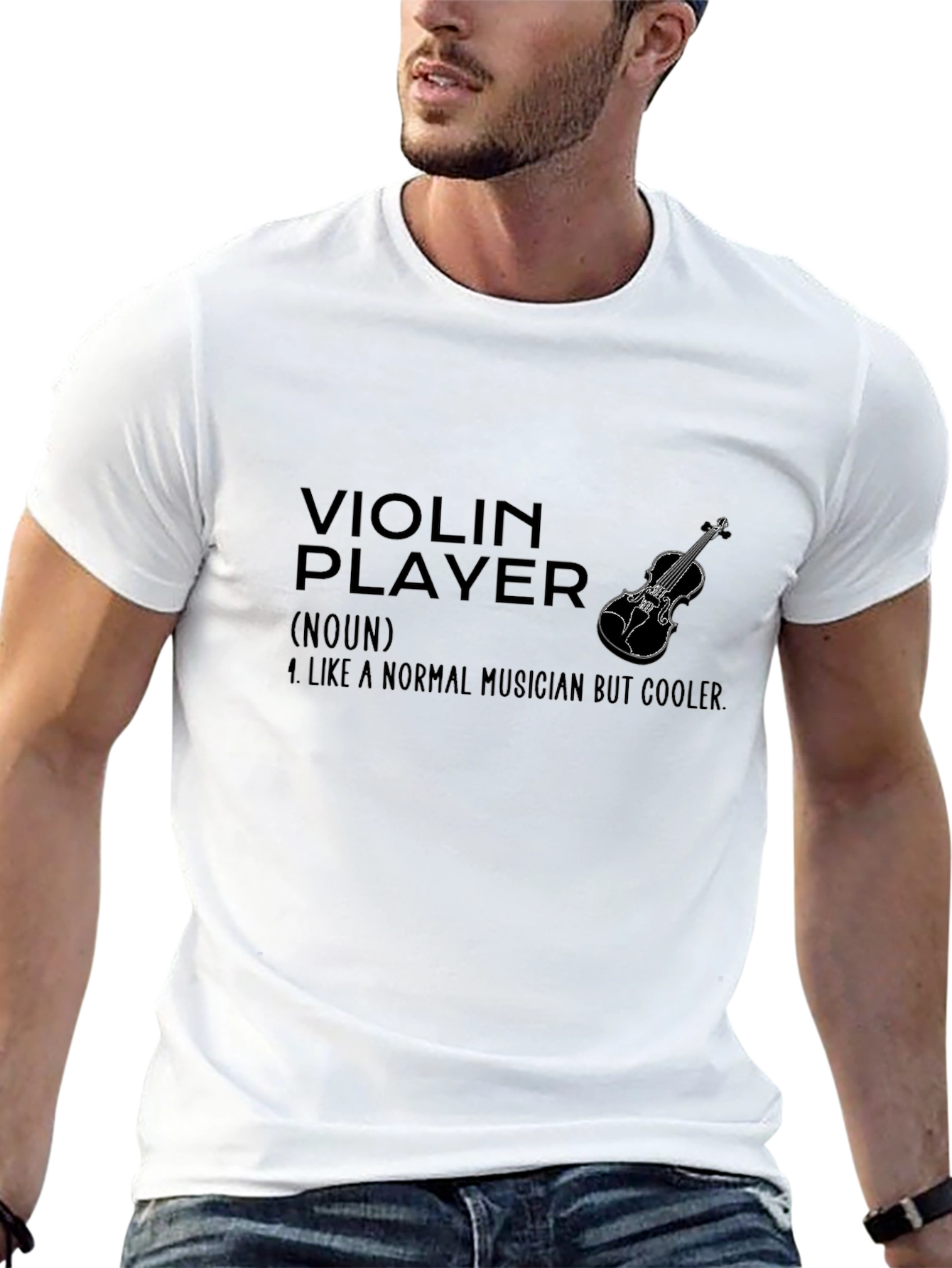 Violin Player T-Shirt - Musician Definition Tee