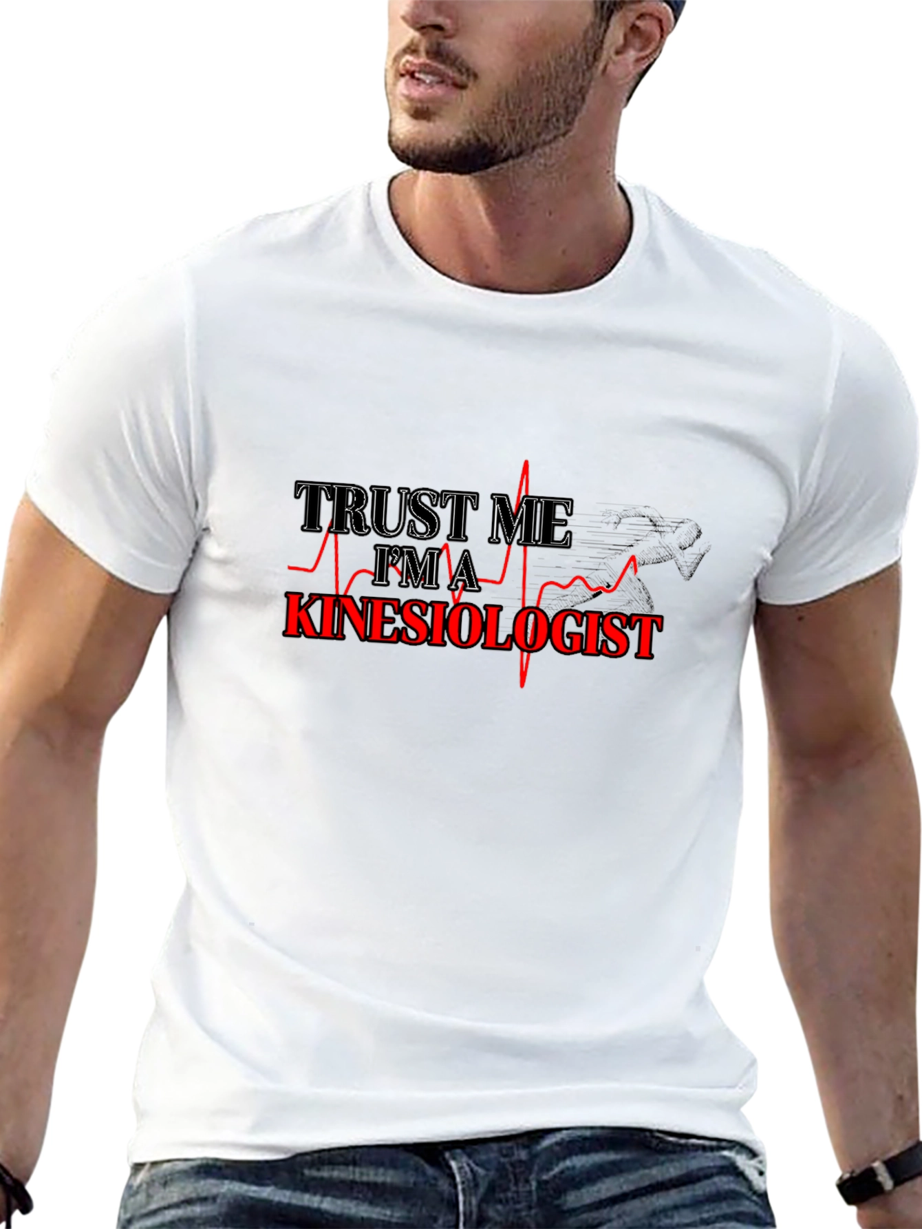 Trust Me Im A Kinesiologist Black T-Shirt