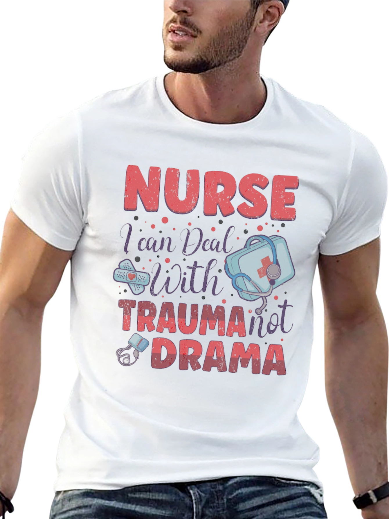 Nurse Trauma Drama Graphic T-Shirt