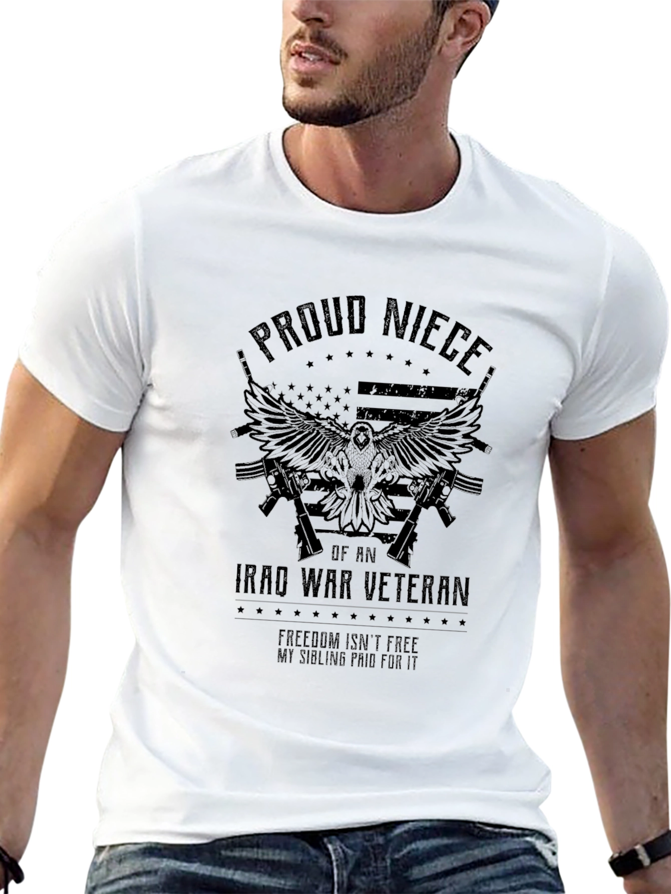 Proud Niece Iraq War Veteran T-Shirt