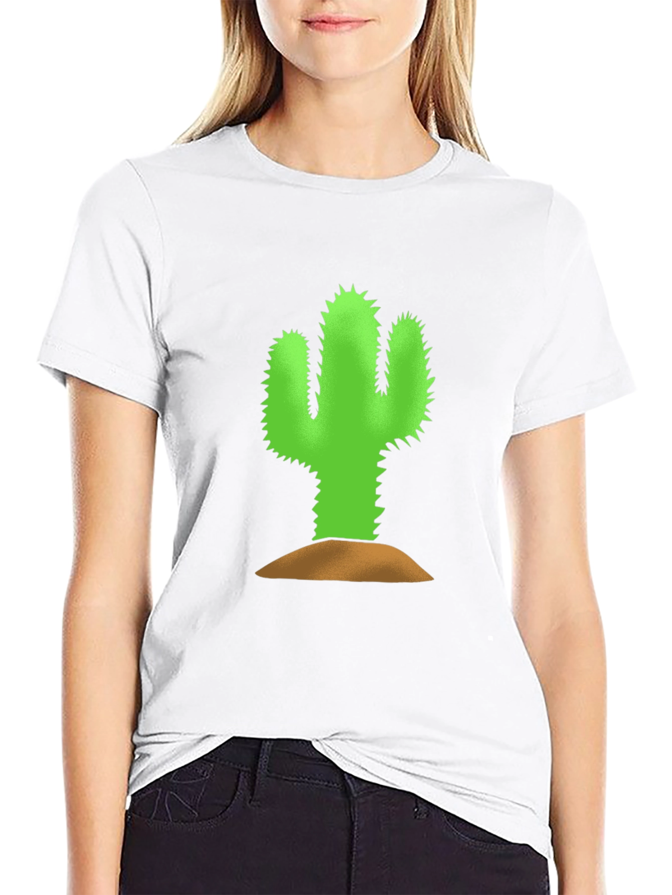 Cactus Graphic Tee - Black Unisex Shirt
