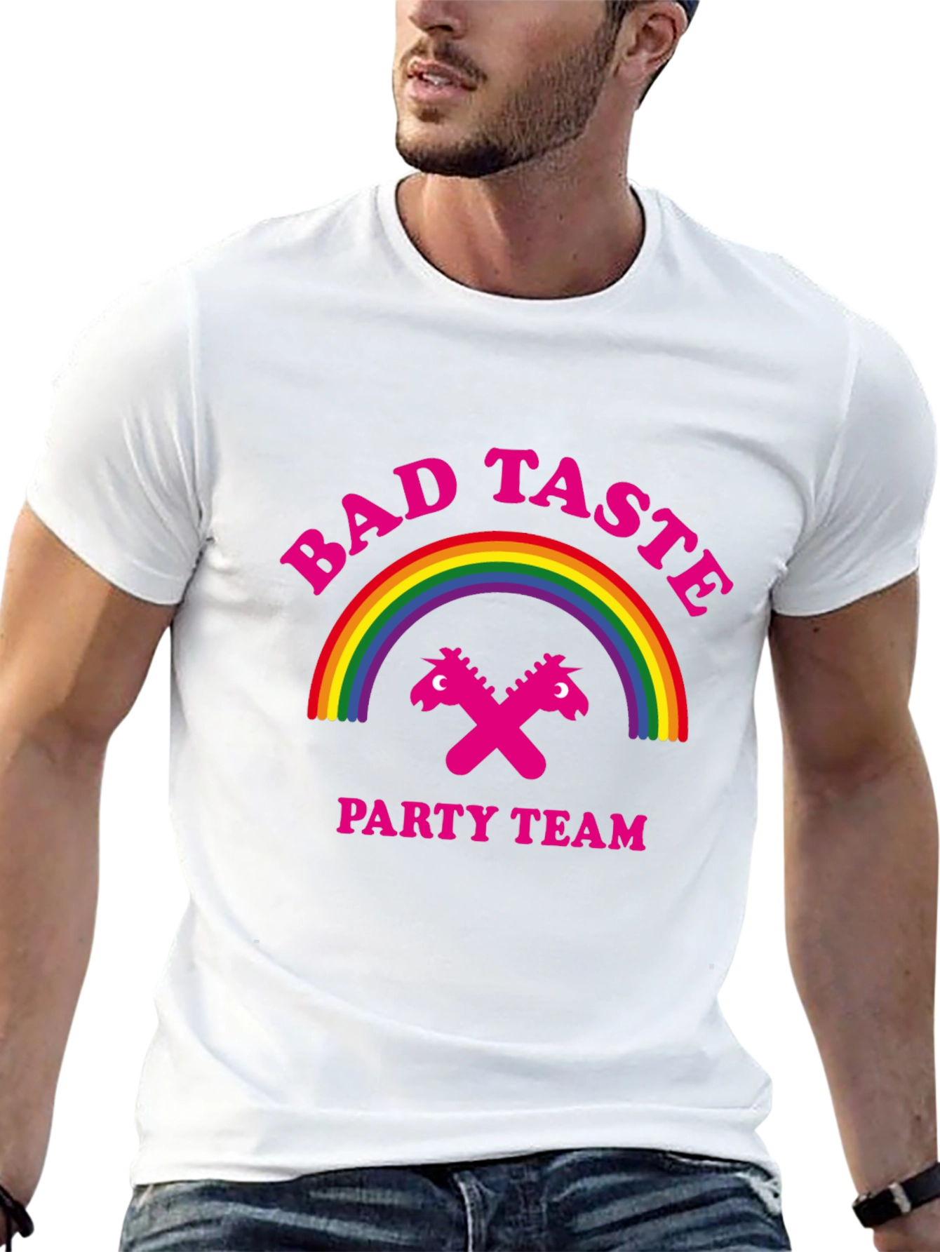 Bad Taste Party Team Graphic Tee
