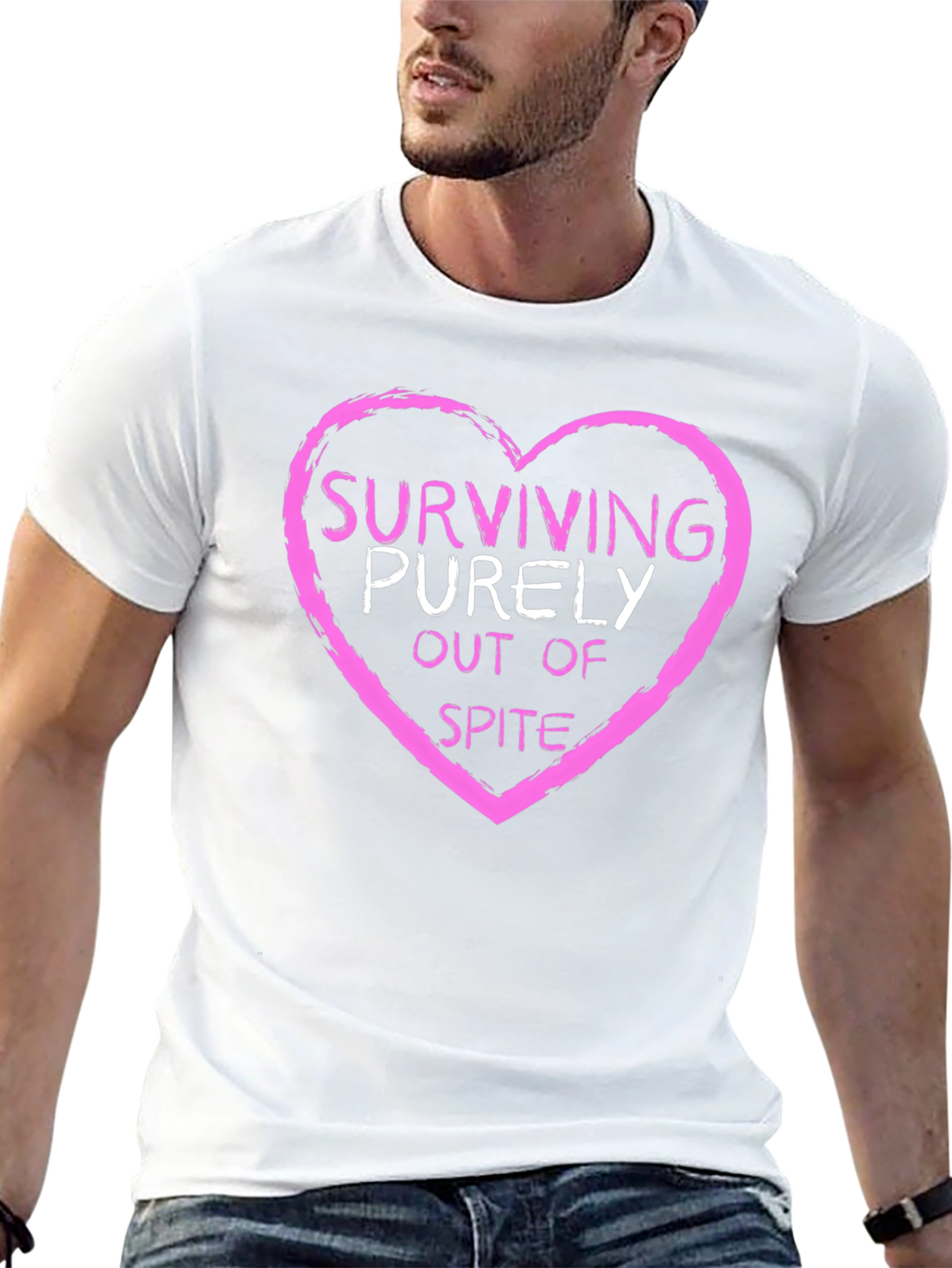 Surviving Purely Out of Spite Graphic Tee